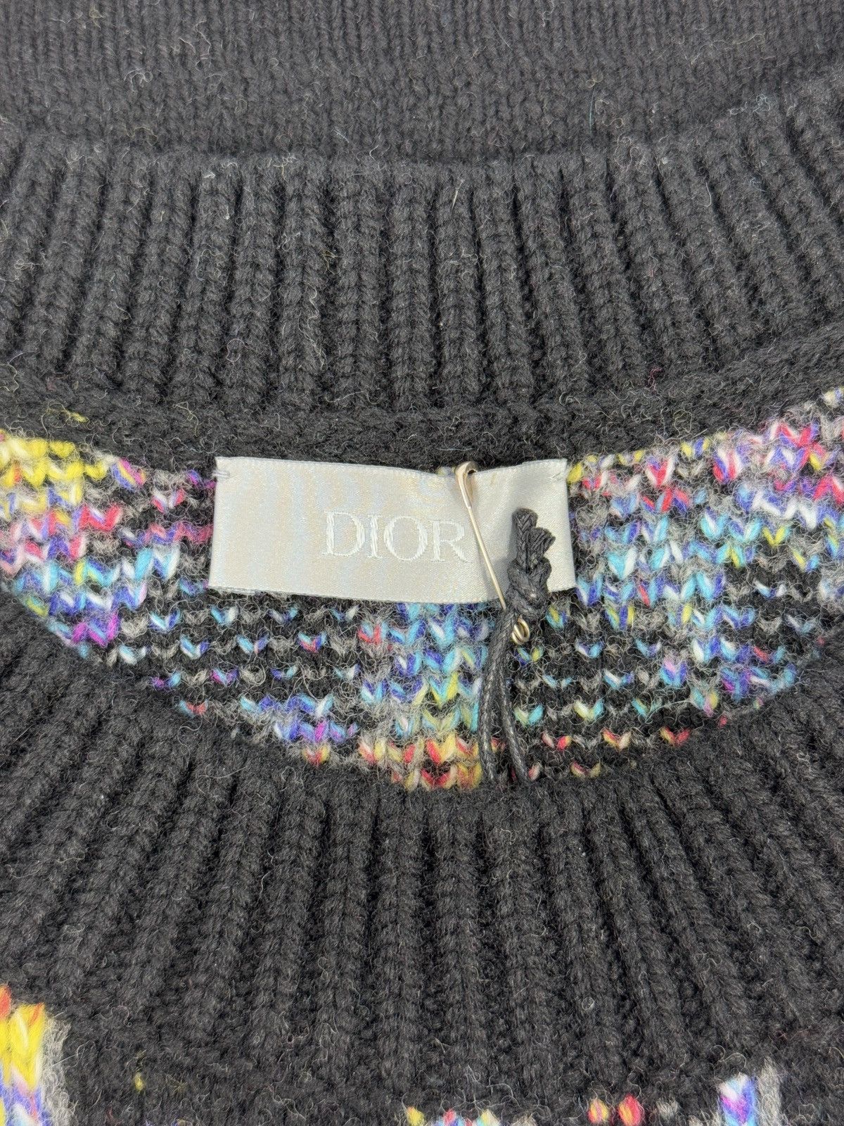 Dior LOGO PRINT KNIT JUMPER Size US XL / EU 56 / 4 - 3 Thumbnail