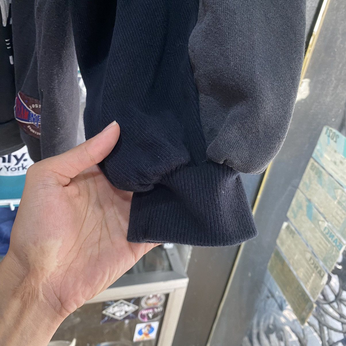 Japanese Brand × NFL × Needles 77Circa NFL TEAM Re Work 3 Part Half Zipper Sweaters Size US L / EU 52-54 / 3 - 6 Thumbnail