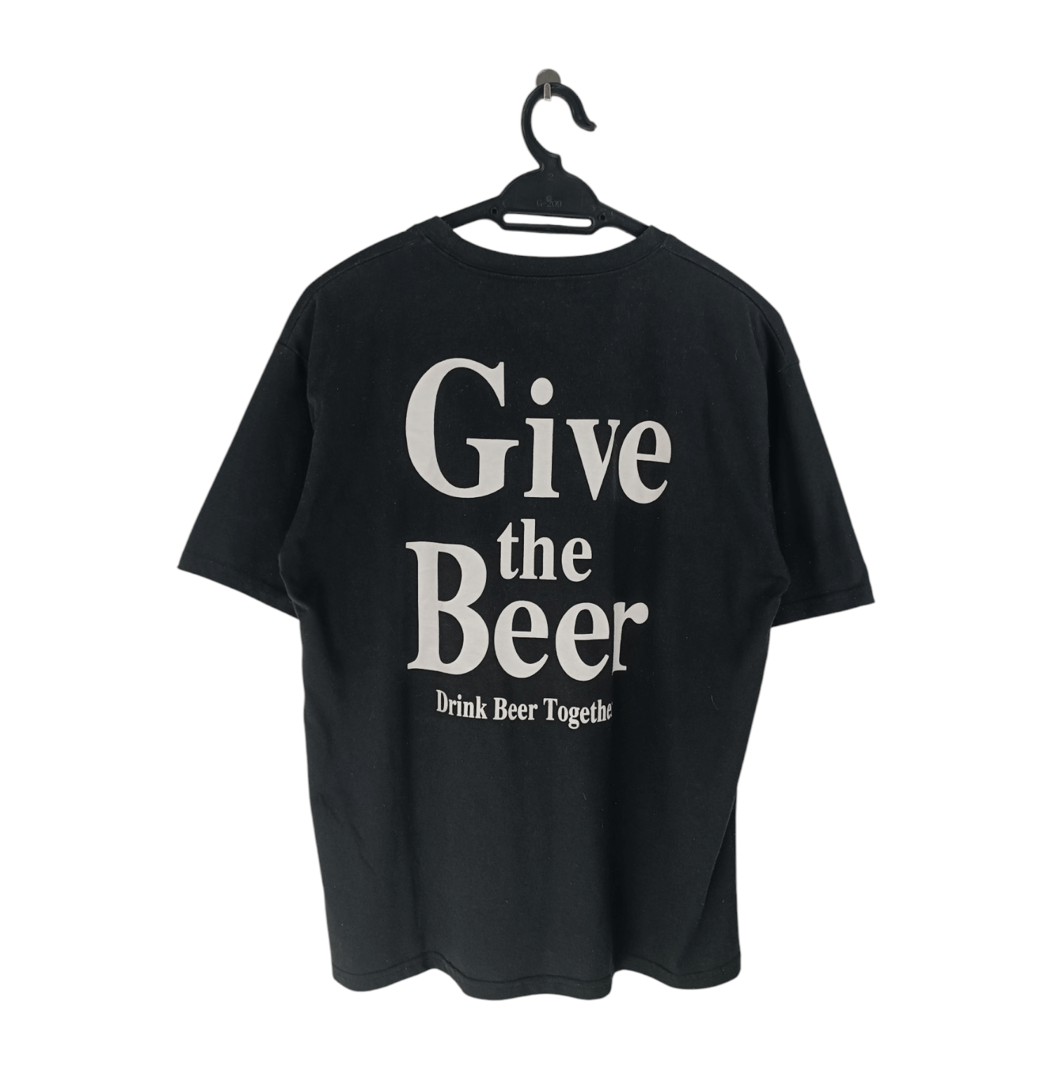 Vintage VINTAGE GIVE THE BEER FUNNY HUMOR ADULT TEE Size US M / EU 48-50 / 2 - 2 Thumbnail