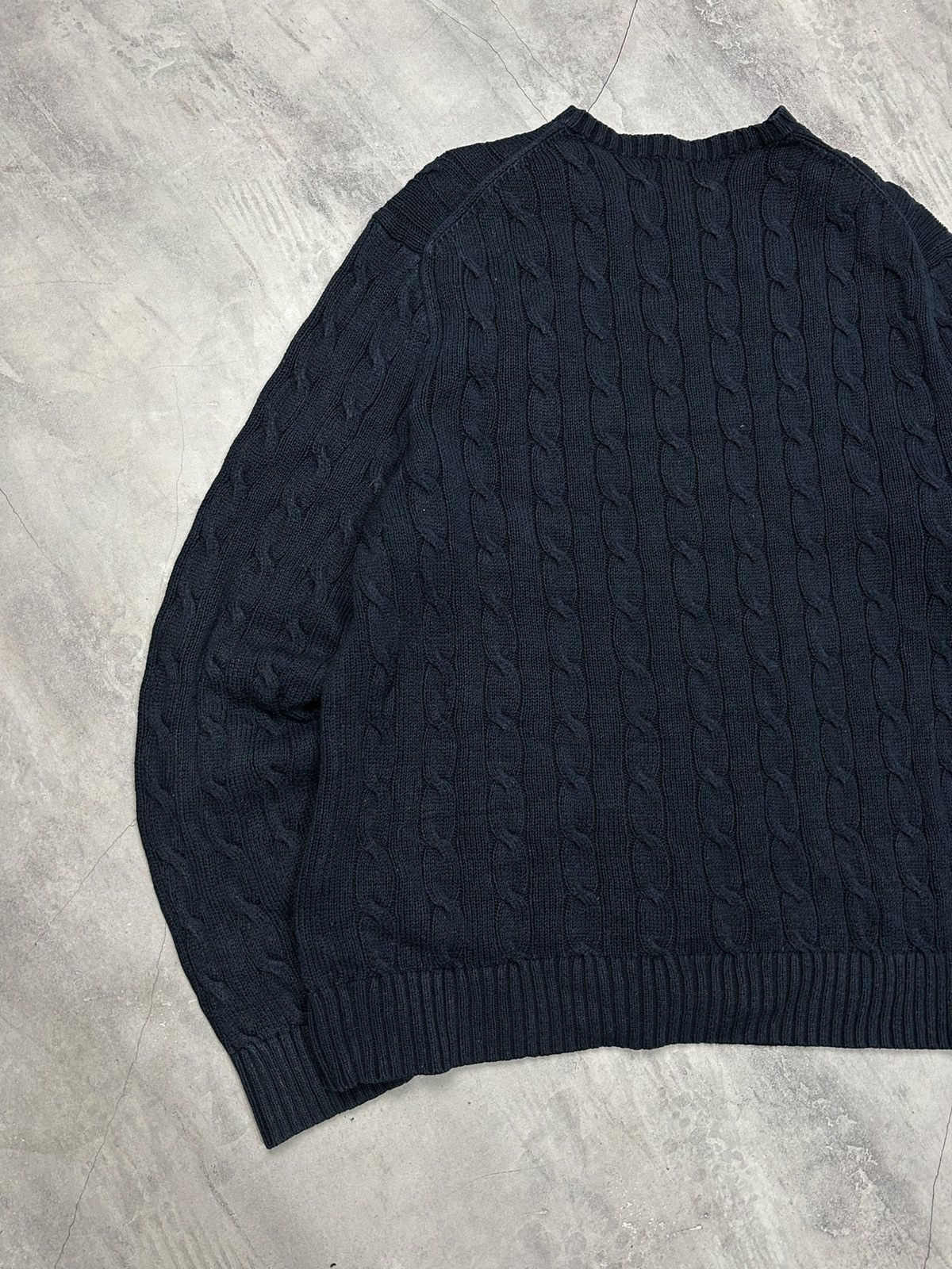 Polo Ralph Lauren × Vintage Vintage Knit Polo Ralph Lauren Golf Sweatshirt Oldmoney Size US XL / EU 56 / 4 - 6 Thumbnail