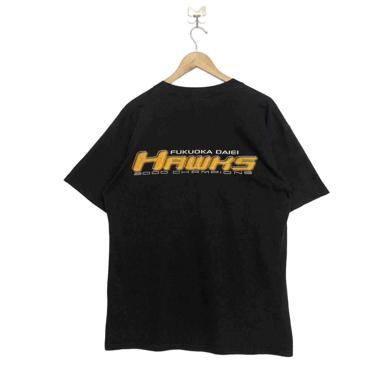 MLB × Vintage *Vintage 00s FUKUOKA DAIEI HAWKS japanese baseball team tee Size US L / EU 52-54 / 3 - 7 Thumbnail