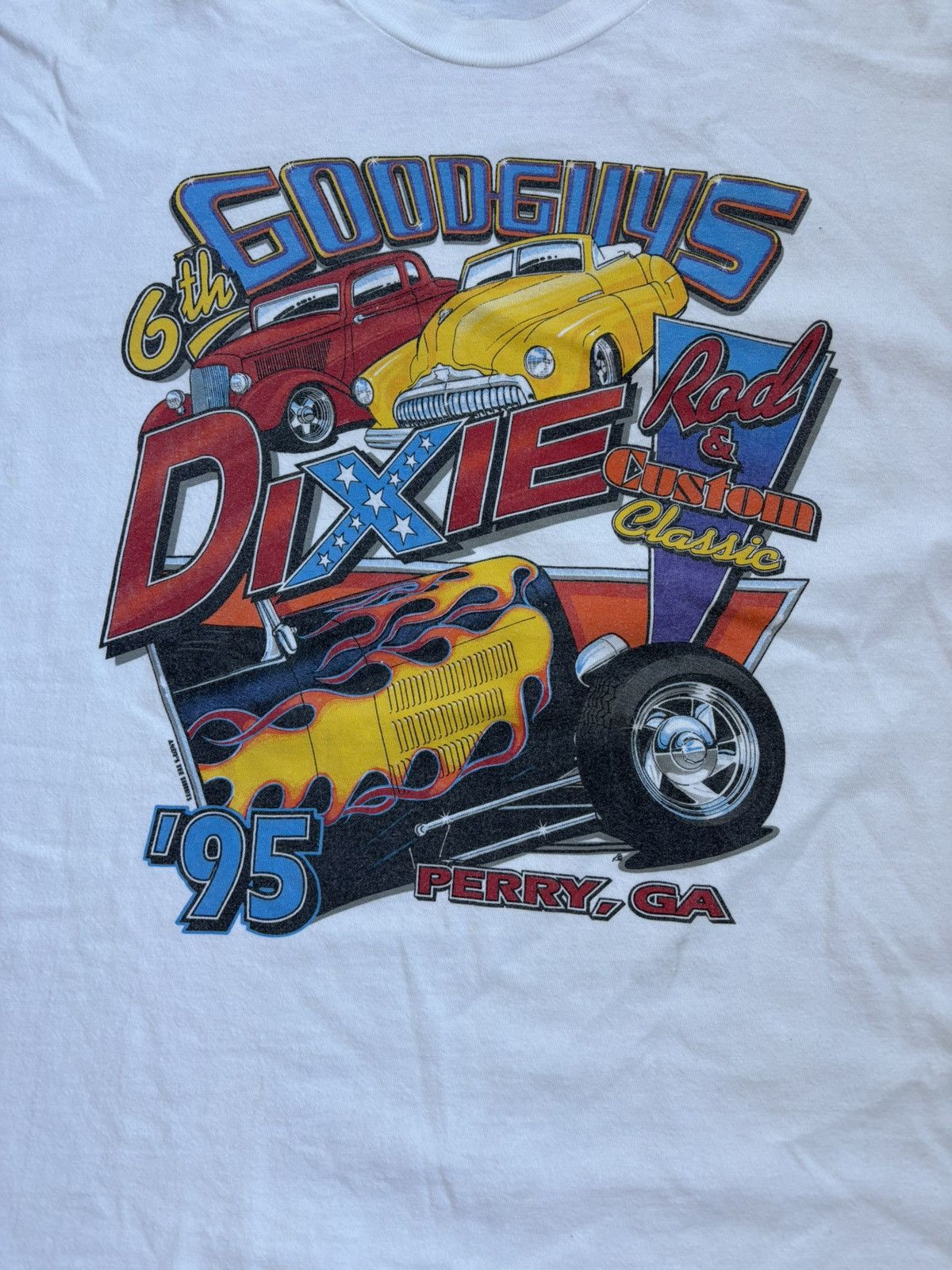 NASCAR × Vintage DIXIE GOODGUYS RACECAR Size US XL / EU 56 / 4 - 2 Thumbnail