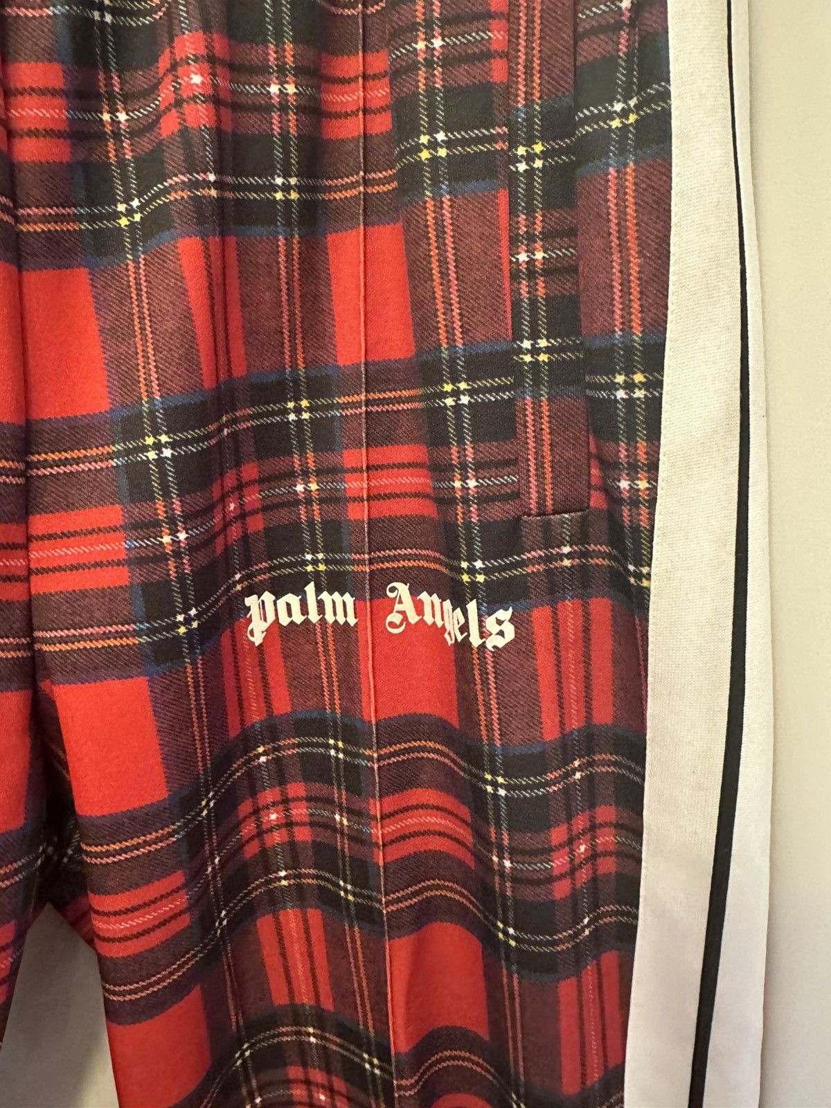 Palm Angels Palm Angels Plaid Track Pants Trousers Size US 34 / EU 50 - 2 Thumbnail