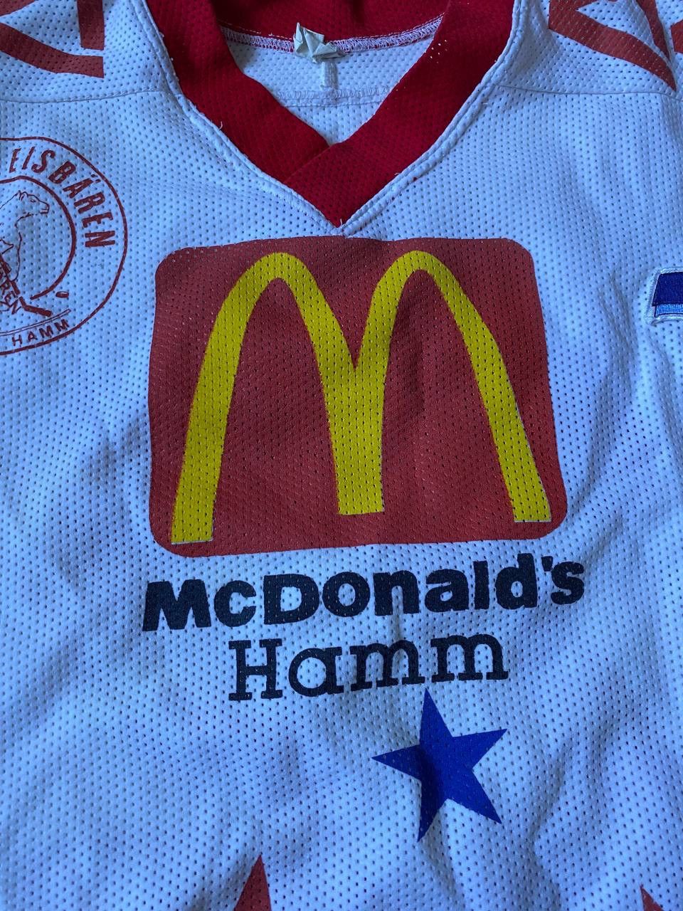 NHL Vintage hockey jersey Eishockey trikot Hammer Eisbären Scott Size US XL / EU 56 / 4 - 5 Thumbnail