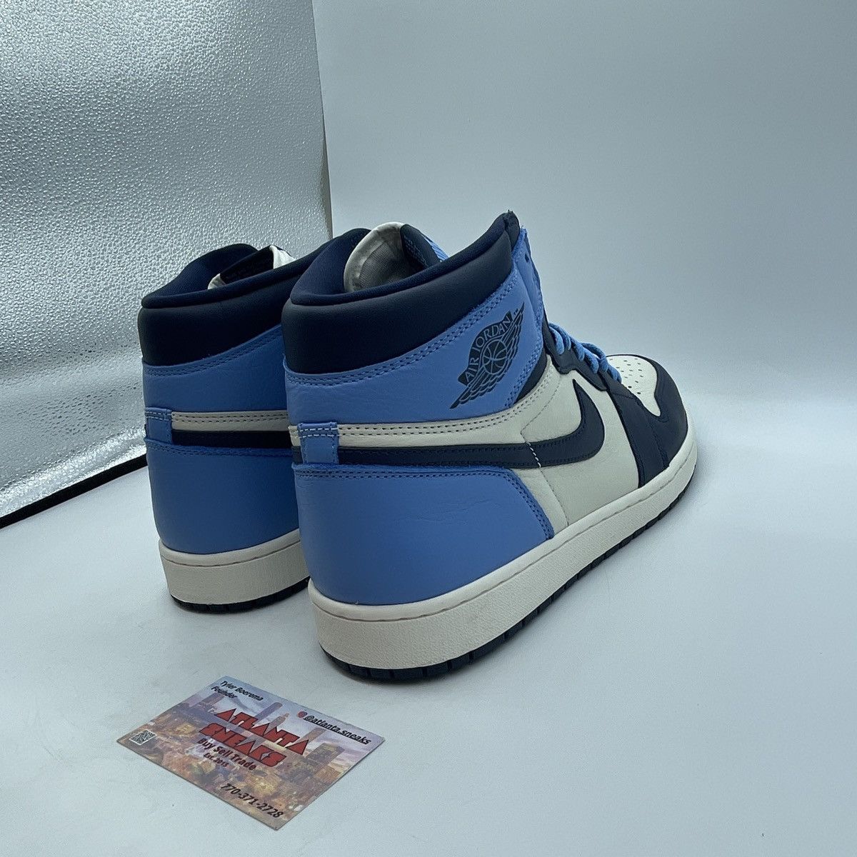 Jordan Brand Air Jordan 1 high obsidian Size US 13 / EU 46 - 5 Thumbnail