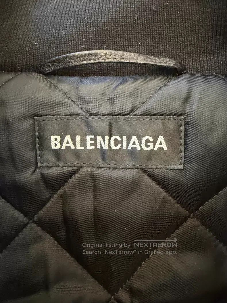 Balenciaga Balenciaga Leather and Fur Bomber Jacket Size US S / EU 44-46 / 1 - 3 Thumbnail