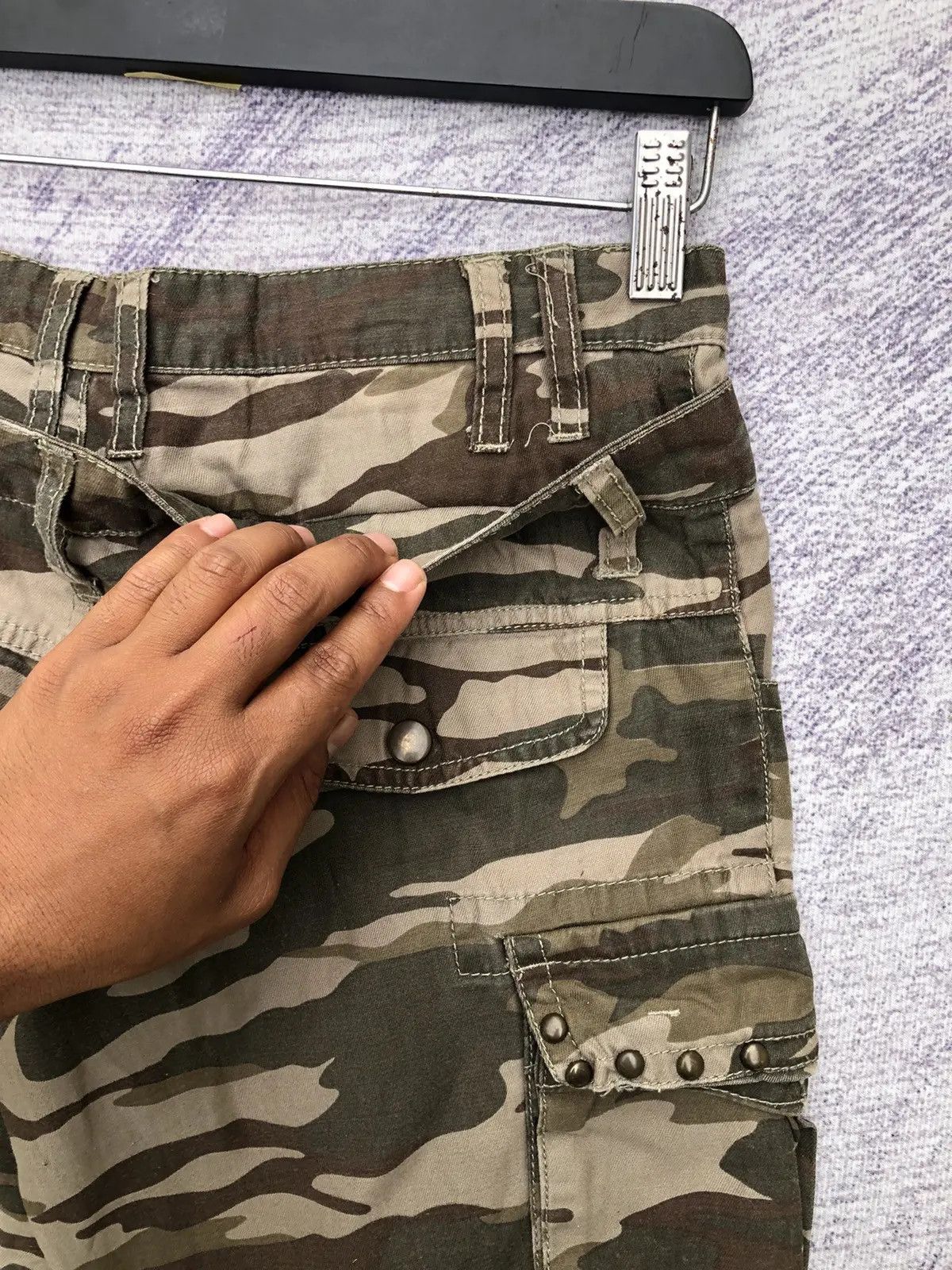 Designer × Japanese Brand Veryrare Military Cargo Multipocket Tactical Pants Size US 29 - 13 Thumbnail