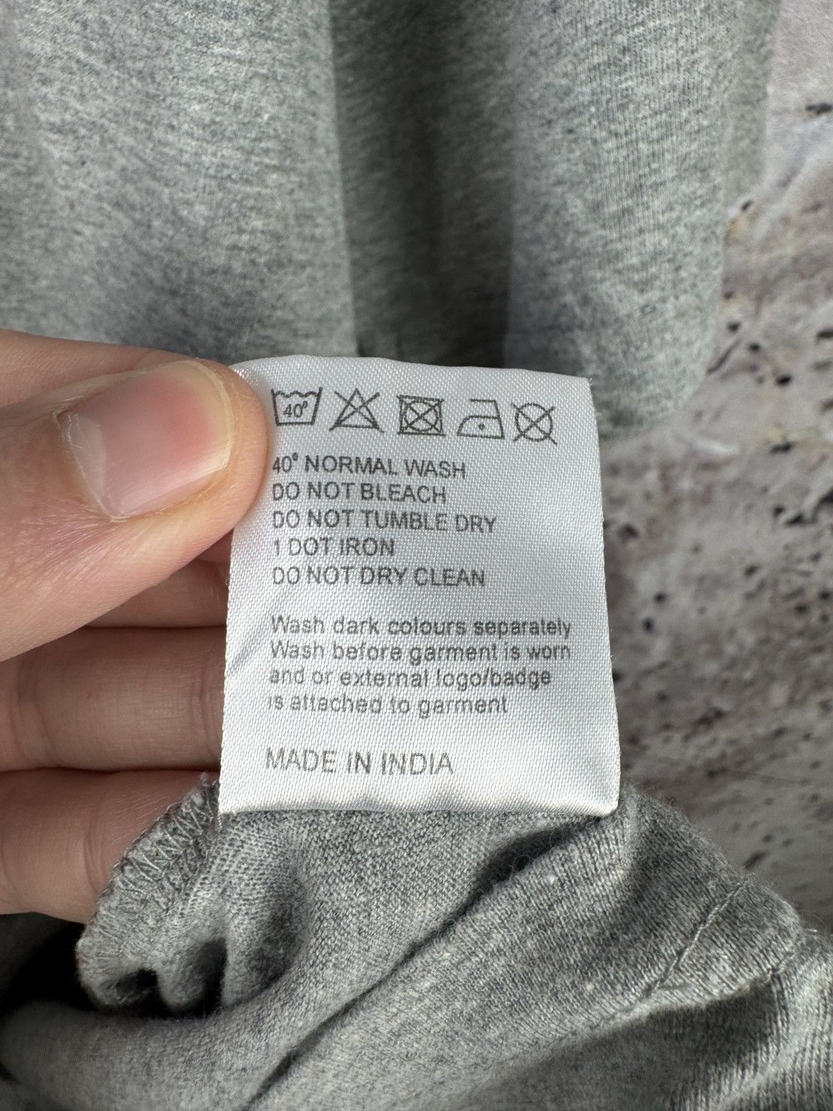 Dickies Men’s Dickies T-Shirt Gray Big Logo Size XL Size US XL / EU 56 / 4 - 8 Thumbnail