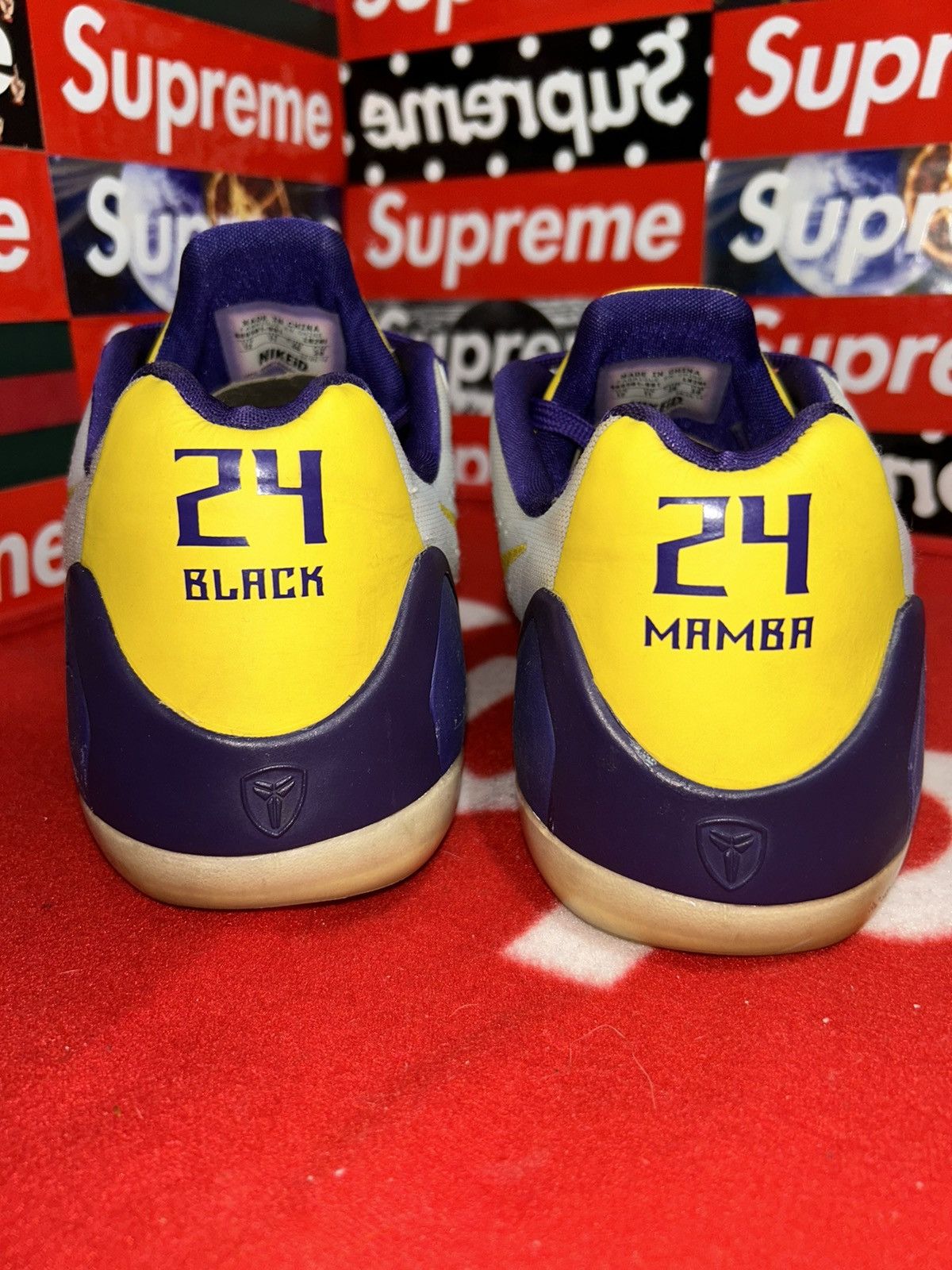 Nike Nike Zoom Kobe 9 IX NikeID ID ‘Lakers’ 688501-991 size 12 Size US 12 / EU 45 - 3 Thumbnail