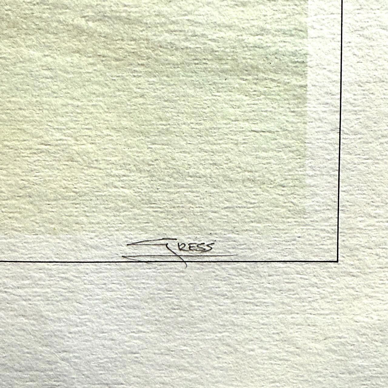 Designer "Winter Richness" Fine Art Lithograph SIGNED 1977 /1000 Size ONE SIZE - 4 Thumbnail