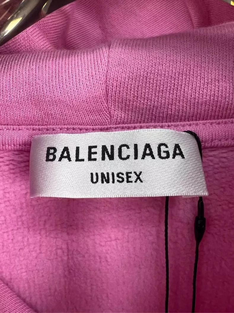 Balenciaga Balenciaga Pink WFP Hoodie 2504-Nextarrow Size US S / EU 44-46 / 1 - 4 Thumbnail