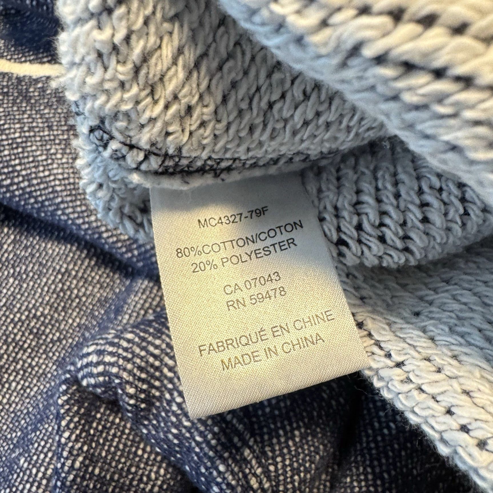Vintage C&C California Women’s XL Pants Blue Knot Drawstring Pockets Size 40" / US 18 - 8 Thumbnail