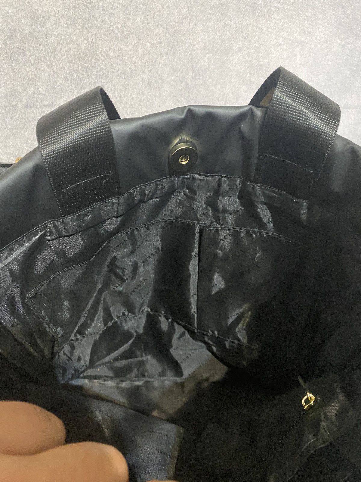 Versace Versace Parfums Ladies Black Tote Bag Crossbody Size ONE SIZE - 8 Thumbnail
