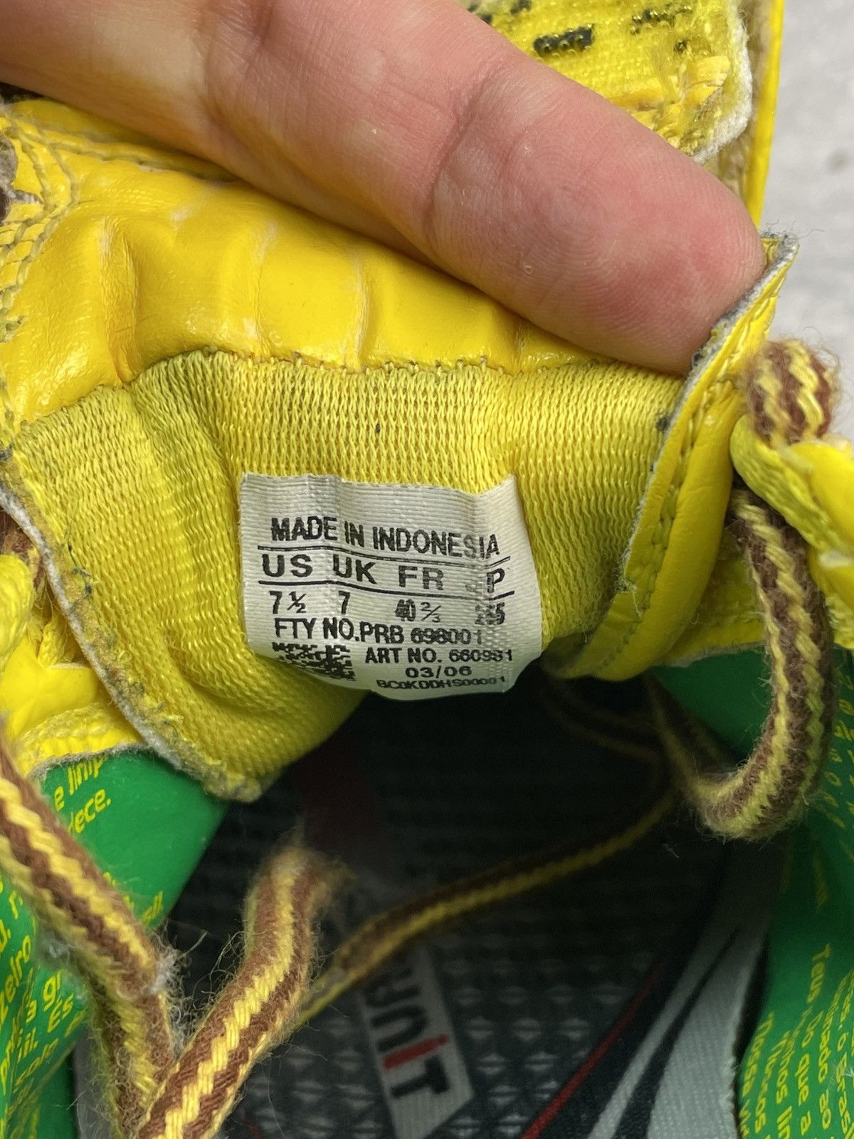 Adidas Adidas Tunit +F50 Brazil World Cup Limited Football Boots Size US 7 / EU 40 - 15 Thumbnail