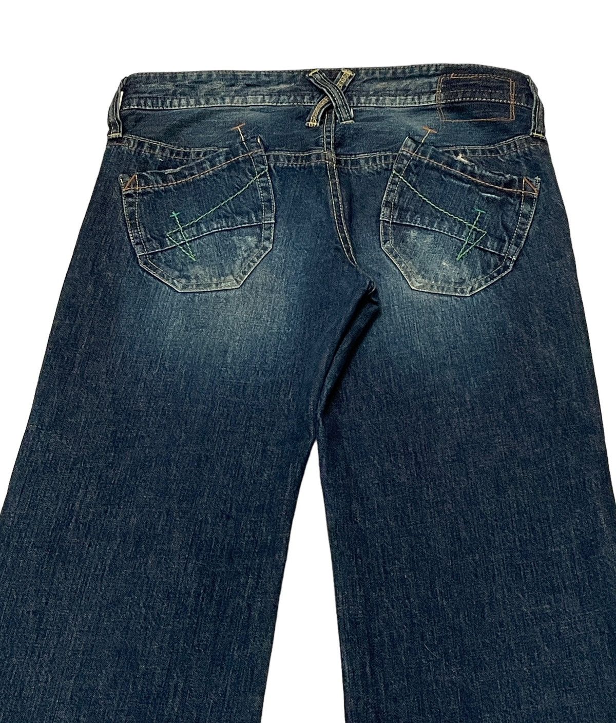 Japanese Brand × Vintage Vintage Brand Love Cuetieen Flared Jeans 2000s Size US 32 / EU 48 - 6 Thumbnail