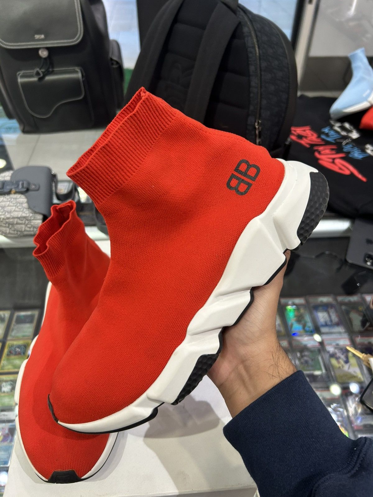 Balenciaga Balenciaga Speed Runner 2.0 Sneakers Red Size US 11 / EU 44 - 2 Thumbnail