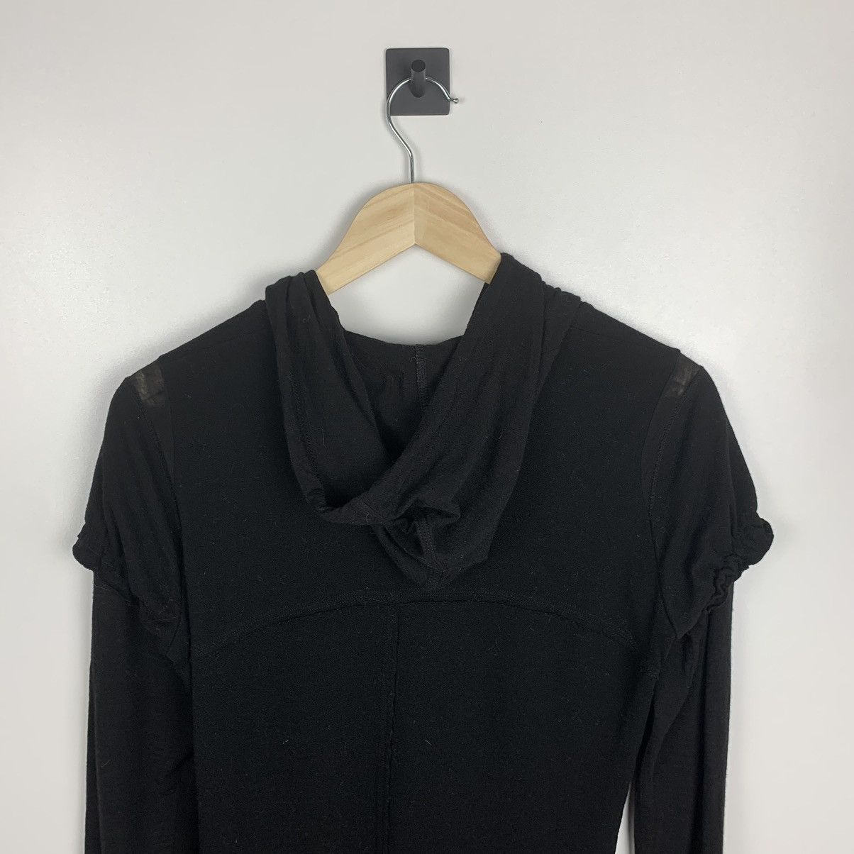 Marithe + Francois Girbaud Vintage Marithe + Francois Girbaud Avant Garde Zip Hoodie Size US S / EU 44-46 / 1 - 9 Thumbnail