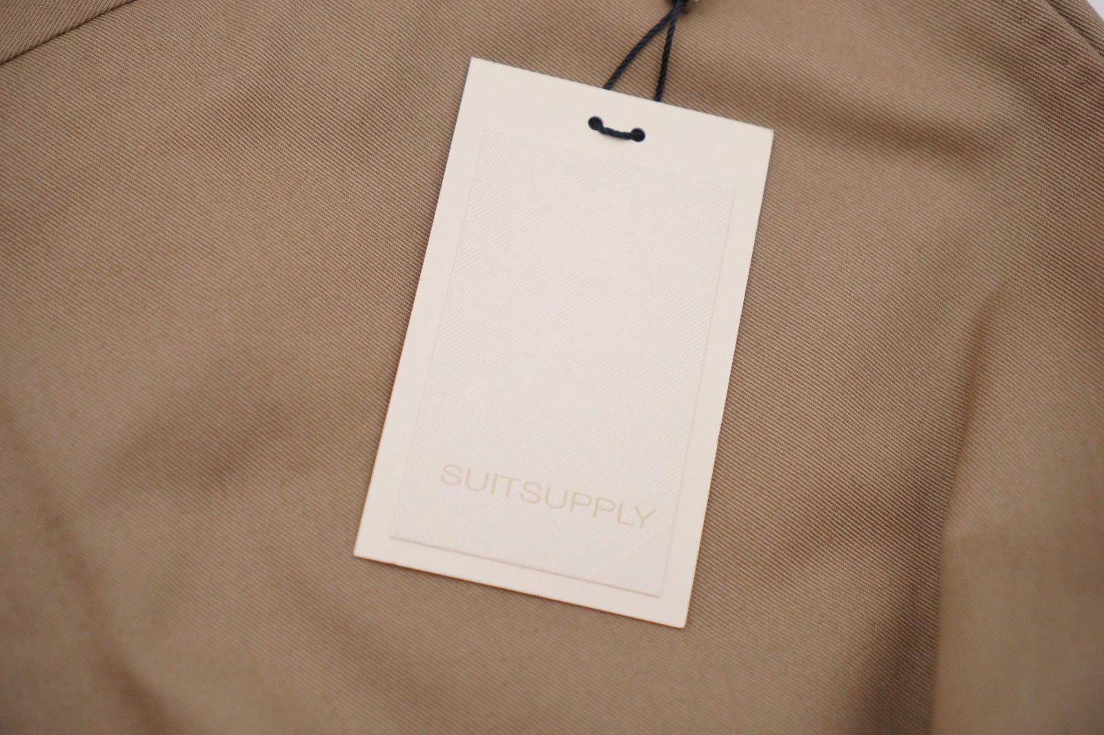 Suitsupply Men Suitsupply Trousers Beige Cotton Brescia 28 UK/US46S Size 46S - 8 Thumbnail