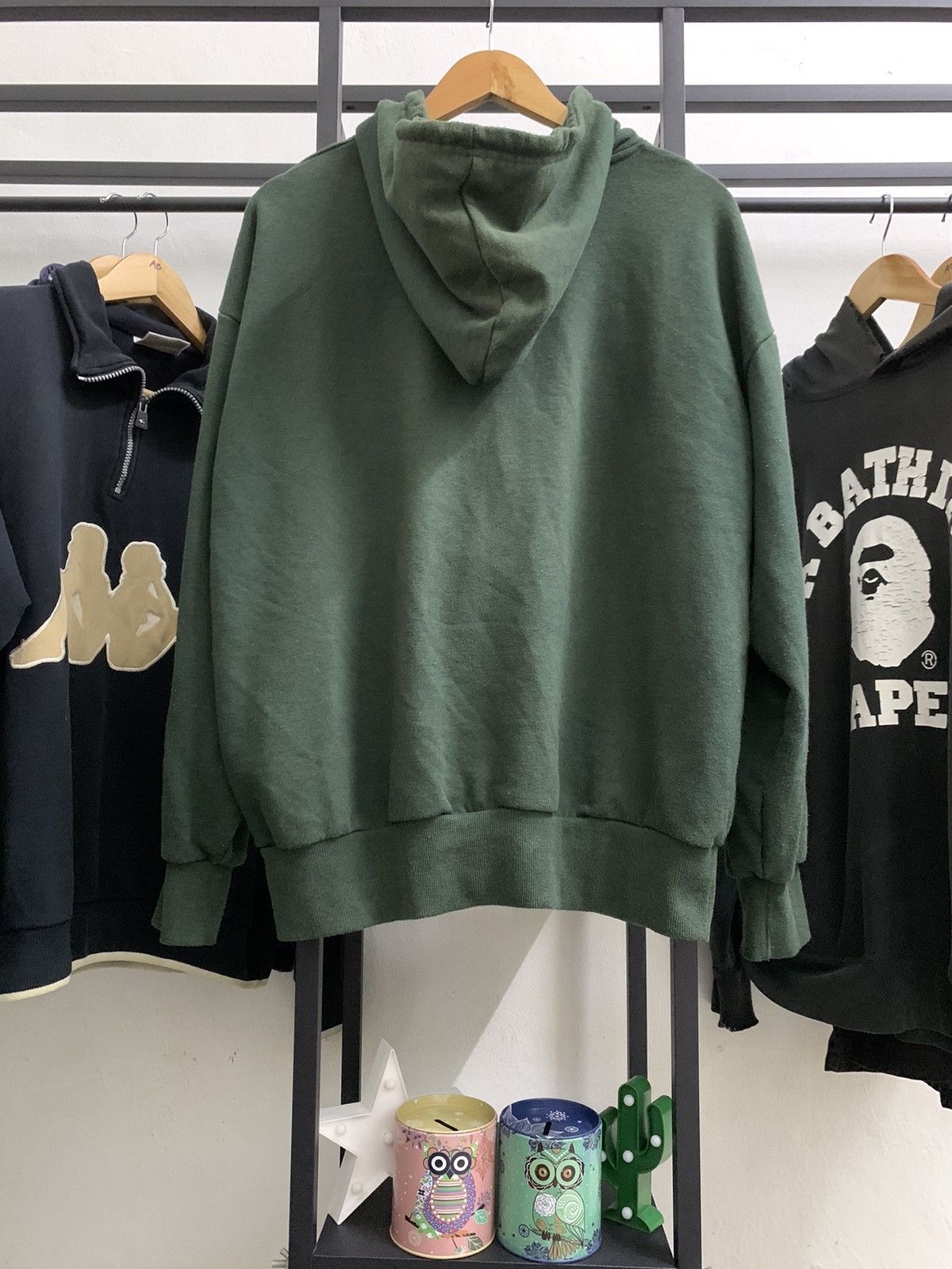 NFL × Vintage VINTAGE OAKLAND ATHLETICS PINE GREEN HOODIE Size US XL / EU 56 / 4 - 5 Thumbnail