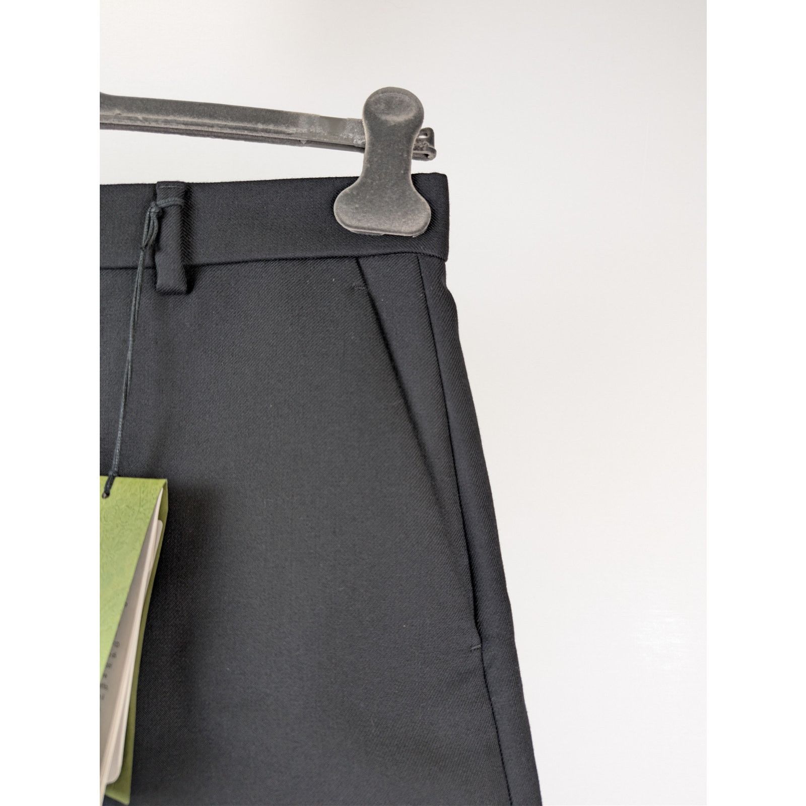 Gucci o1rshd1 Double Wool Gabardine Skater Crpd Pant Shorts Black Size US 30 / EU 46 - 5 Thumbnail