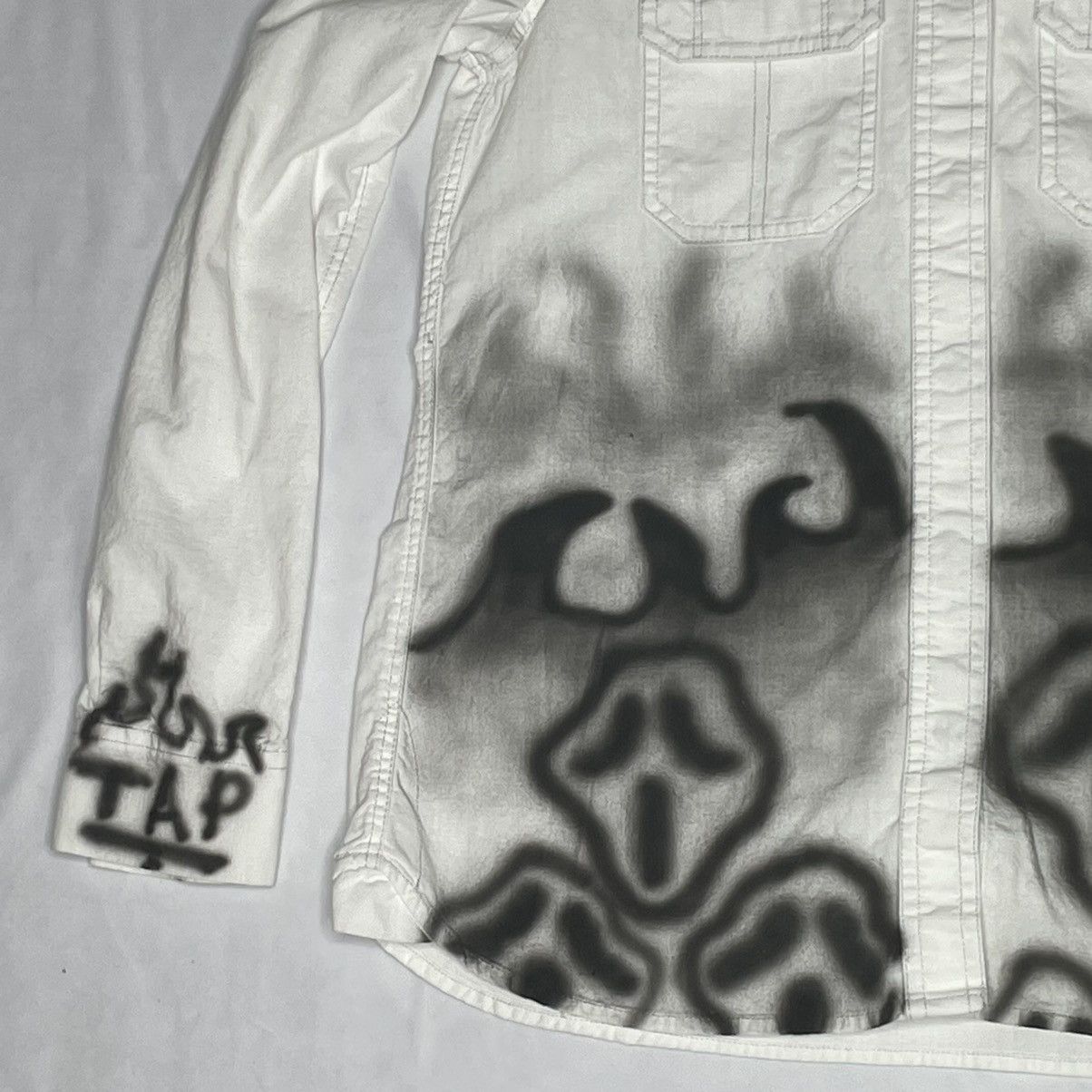 Calvin Klein Airbrush woman’s button long sleeve Size XS / US 0-2 / IT 36-38 - 3 Thumbnail