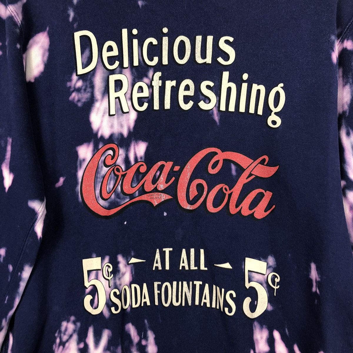 Coca Cola × Uniqlo Tye Dye Coca Cola Sweatshirt Rare Medium Size US M / EU 48-50 / 2 - 10 Thumbnail
