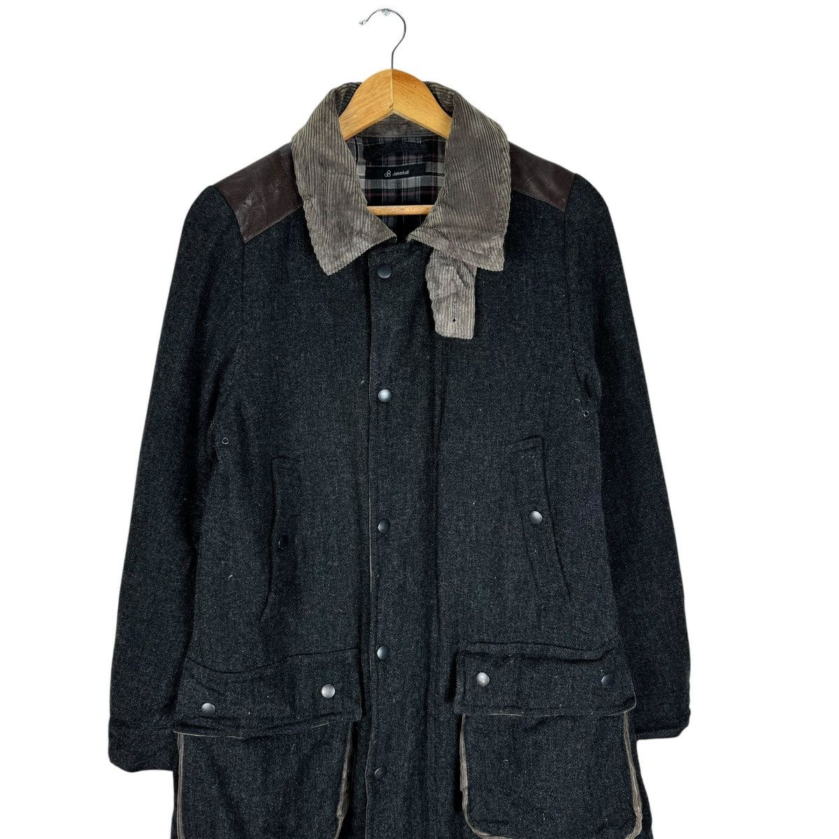 Johnbull ☀️JOHN BULL FISHTAIL PARKA ZIPPER LEATHER PART JACKET Size US S / EU 44-46 / 1 - 3 Thumbnail