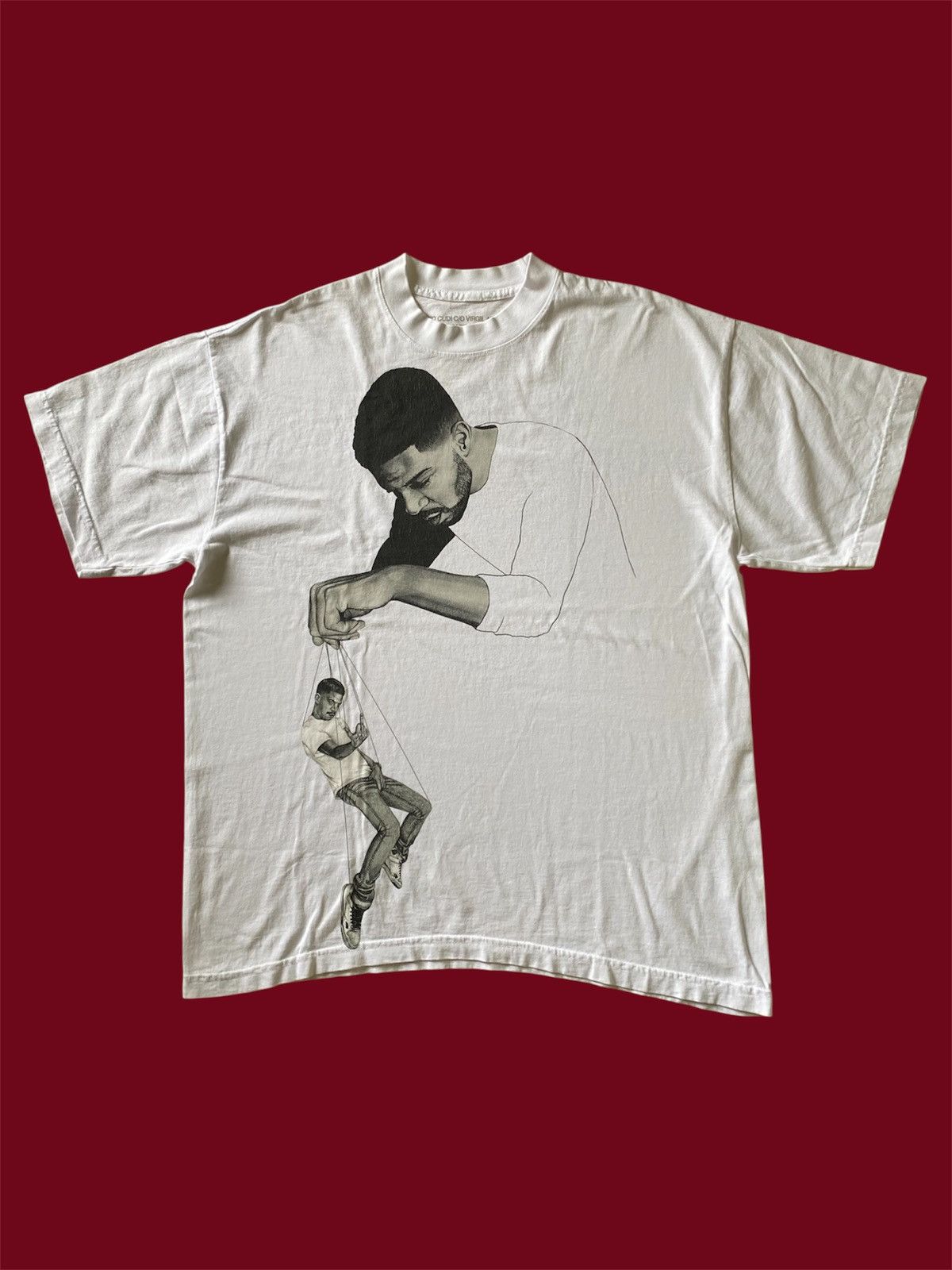 Virgil Abloh Kid Cudi Virgil Abloh Pulling Strings T-Shirt Size US L / EU 52-54 / 3 - 1 Thumbnail