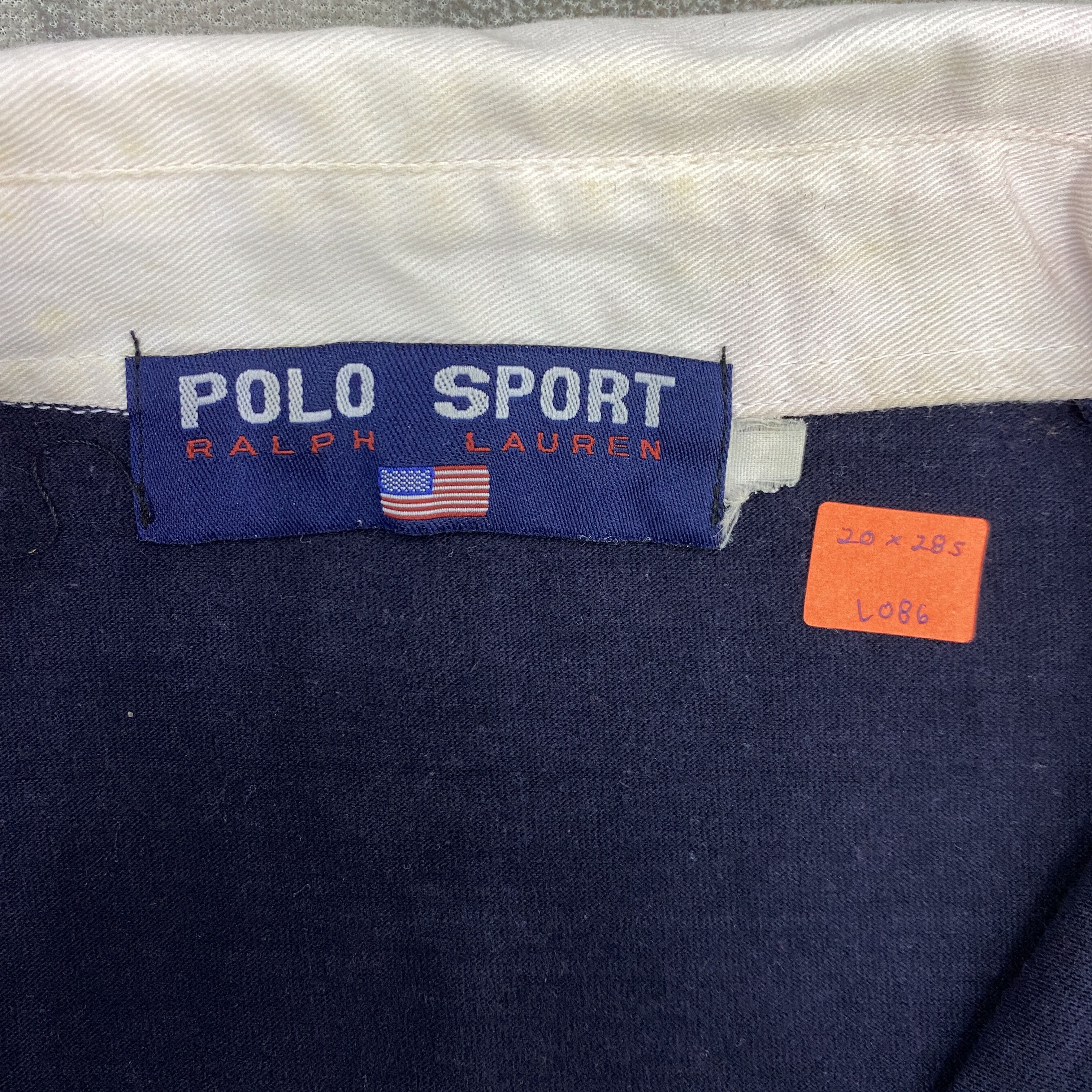 Polo Ralph Lauren Vintage 90s Ralph Lauren Polo Sport Striped - L086 Size US M / EU 48-50 / 2 - 3 Thumbnail
