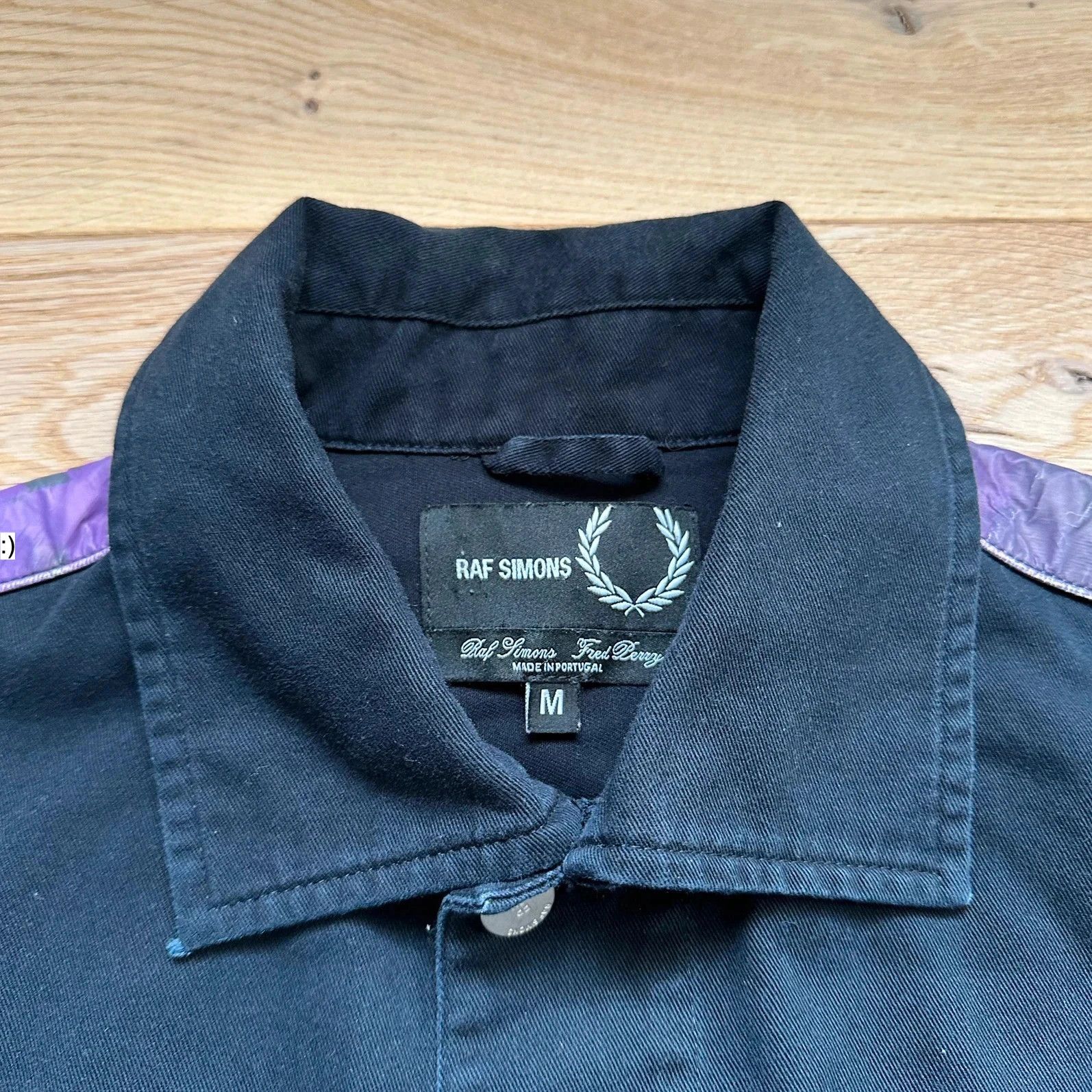 Fred Perry × Raf Simons Jacket Raf Simons Fred Perry Printed Black Size US M / EU 48-50 / 2 - 4 Thumbnail