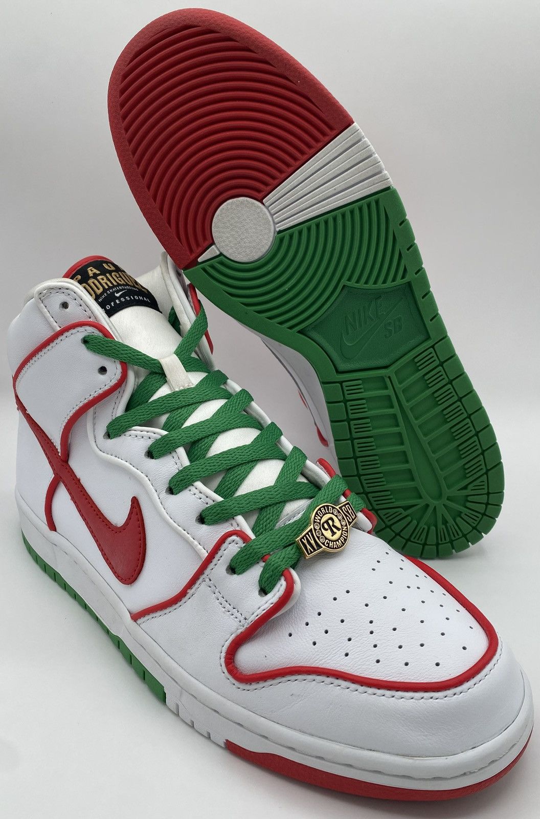 Nike Nike SB Dunk High Paul Rodriguez Mexico Size US 12 / EU 45 - 4 Thumbnail