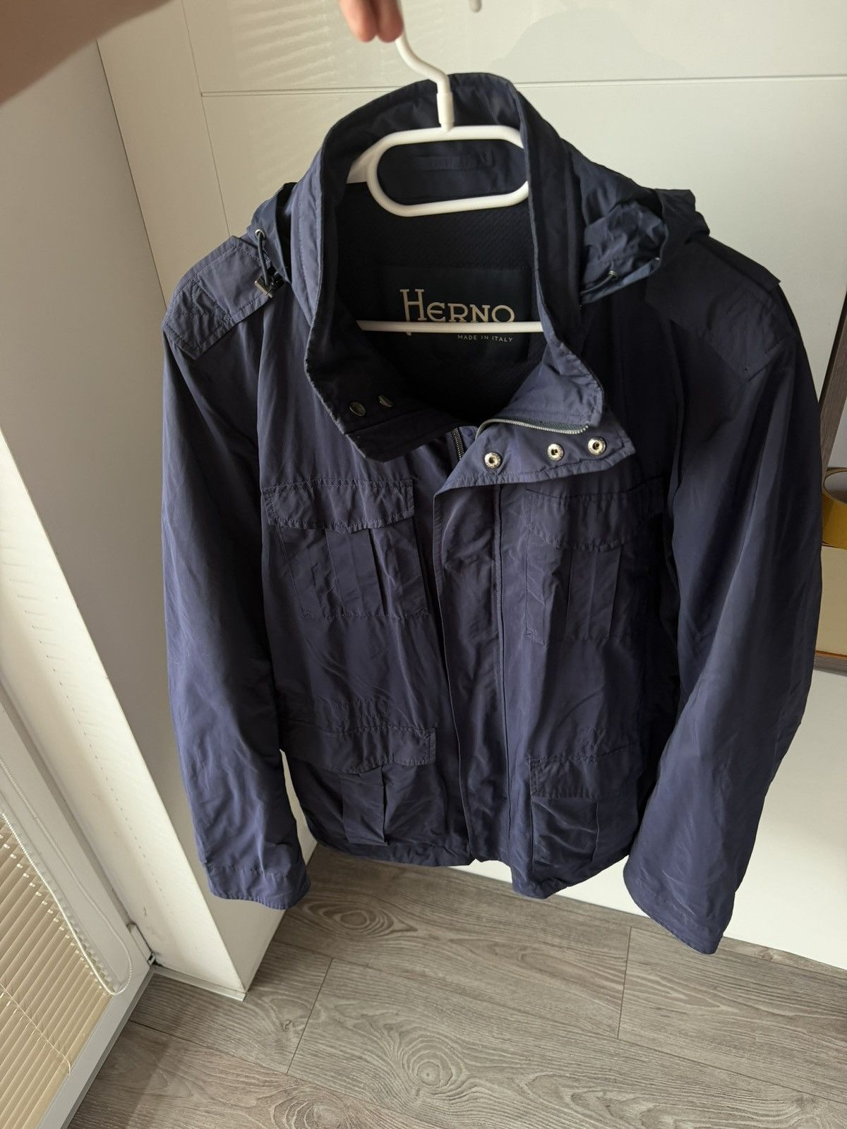 Herno Herno Premium Made in Italy Nylon Mens Jacket Size US XL / EU 56 / 4 - 5 Thumbnail
