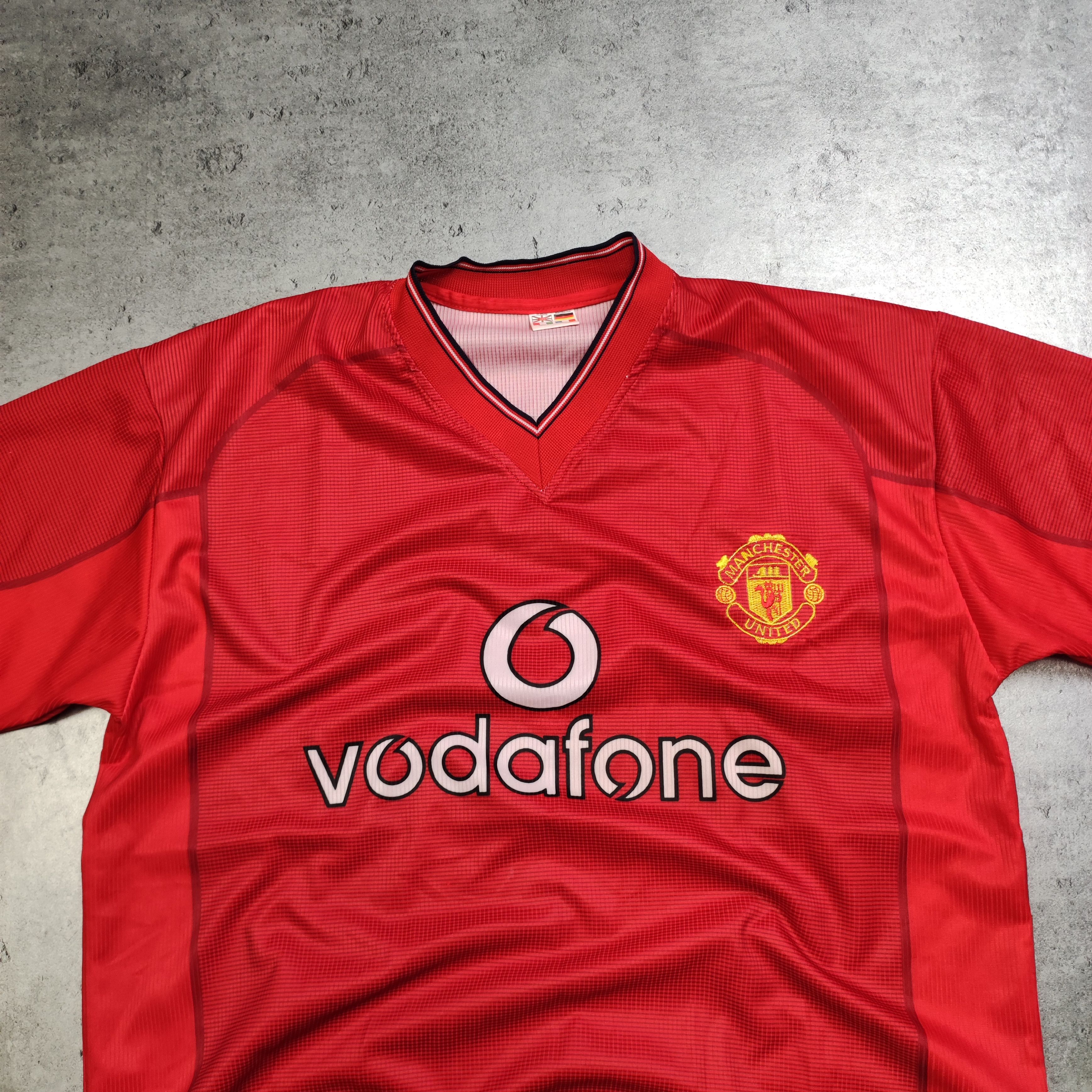 Vintage RARE Vintage Manchester United Football Soccer 90s Jersey Size US L / EU 52-54 / 3 - 3 Thumbnail