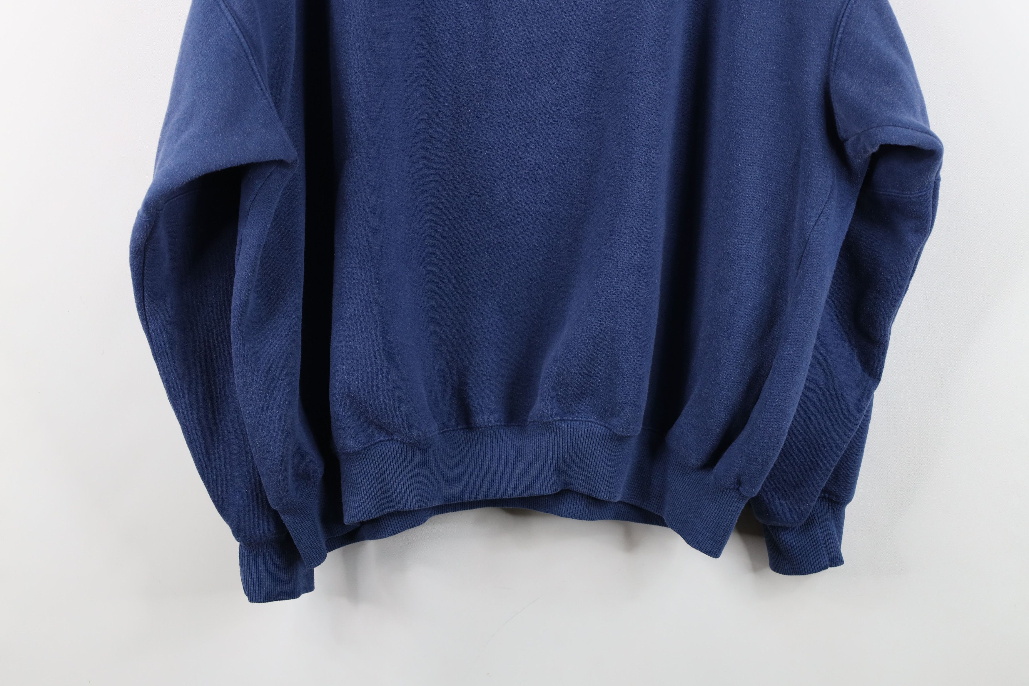 Vintage Vintage 90s Streetwear Collared Rugby Pullover Sweatshirt Size XXL / US 16-18 / IT 52-54 - 14 Thumbnail