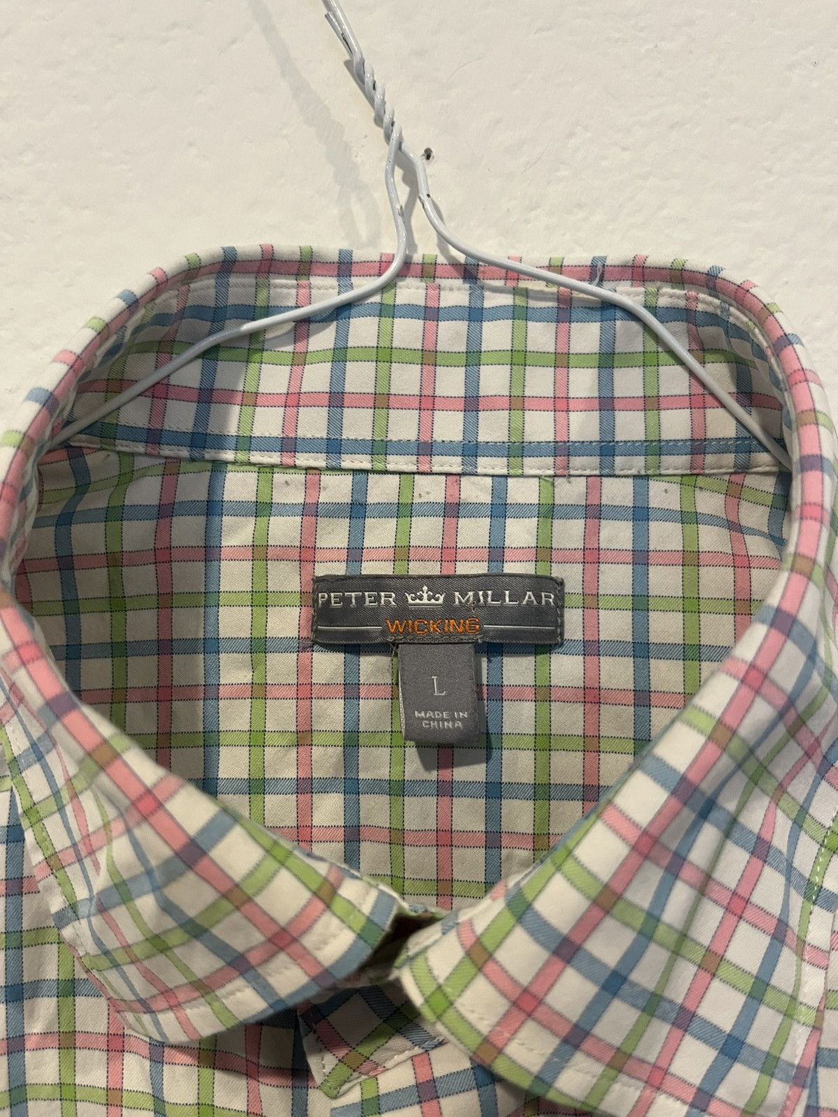 Peter Millar Peter Millar Wicking Shirt Men’s Large Performance Long Size US L / EU 52-54 / 3 - 2 Thumbnail