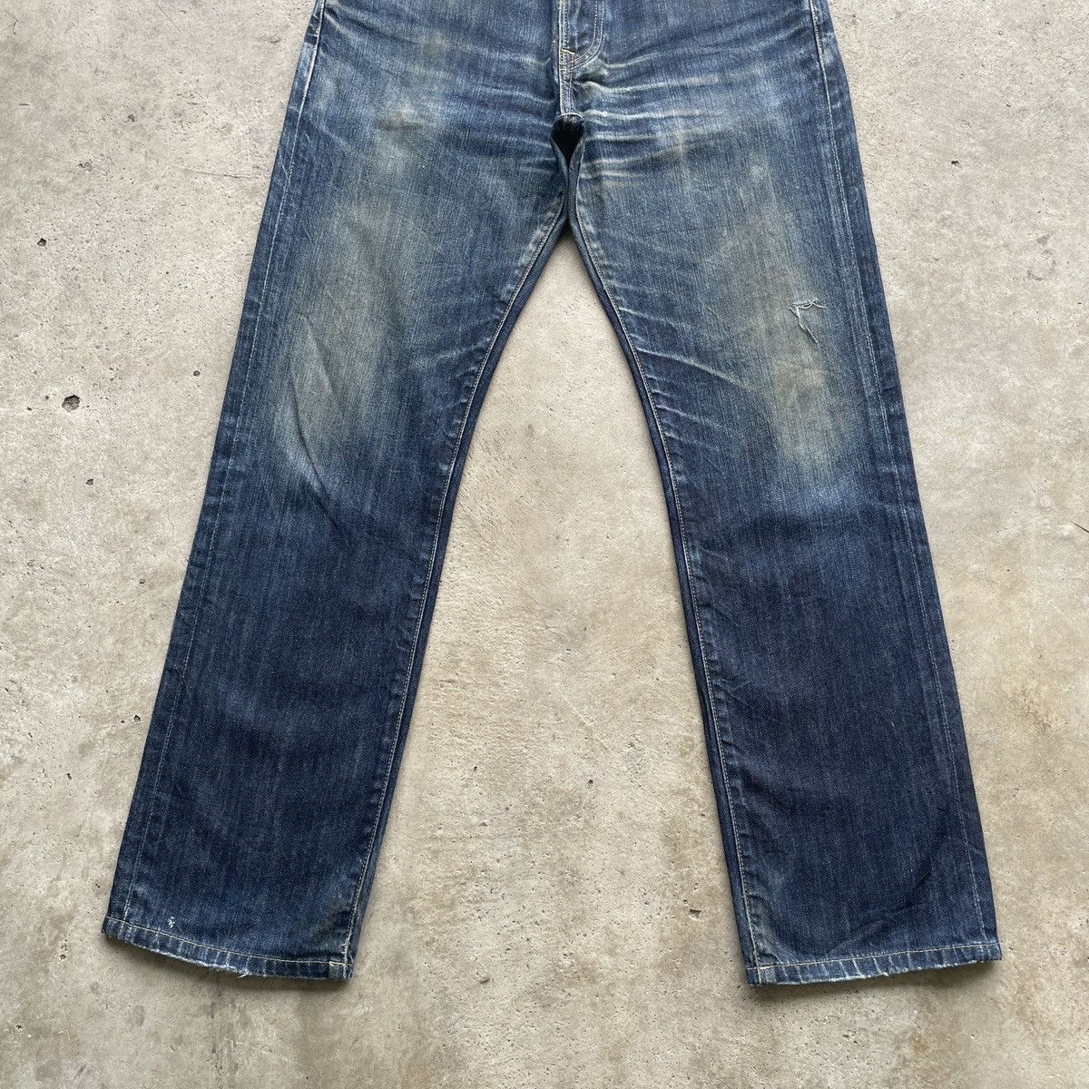Japanese Brand W31x30 Vintage Japanese Faded Jeans Denim Pants Size US 31 - 4 Thumbnail