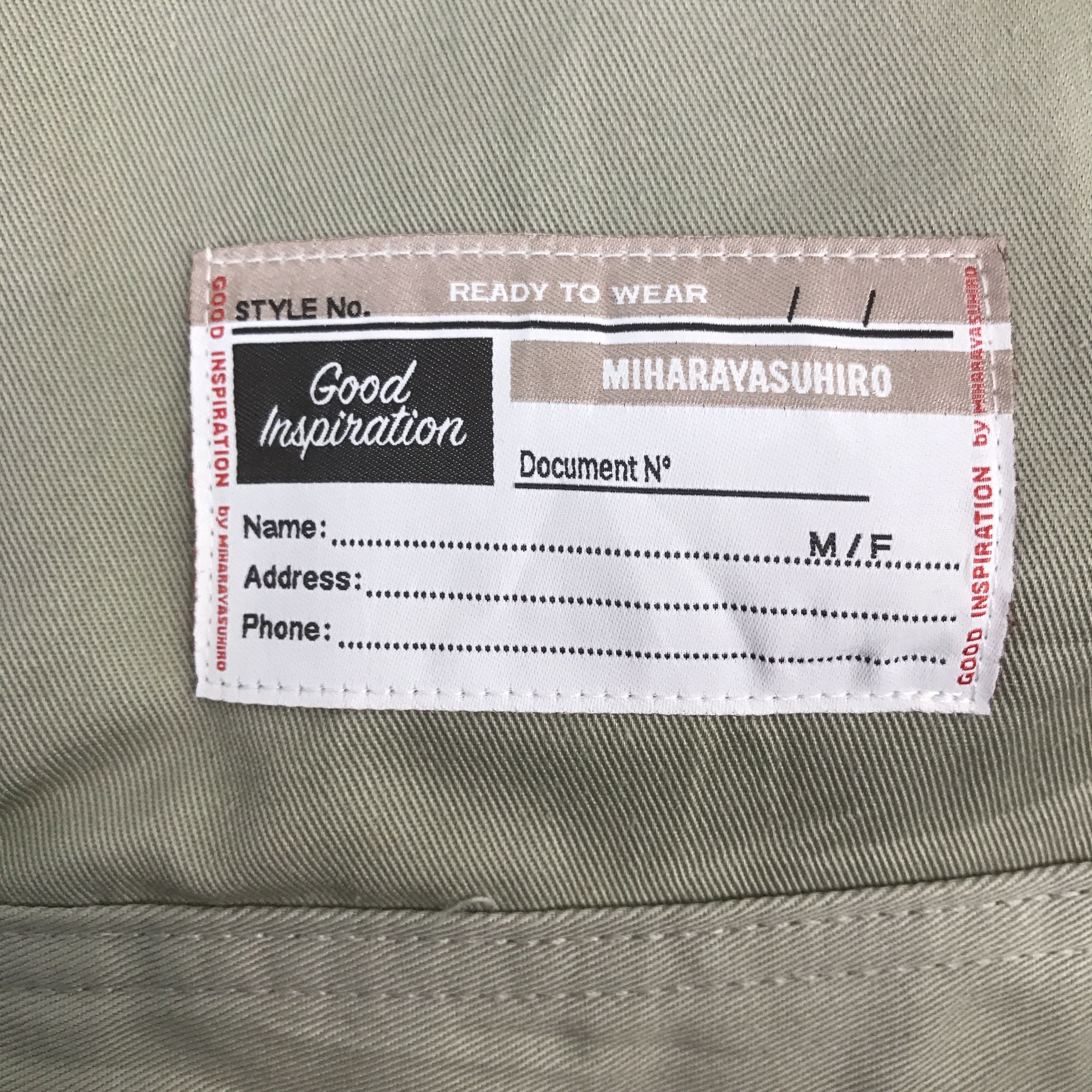 GU × Maison MIHARA YASUHIRO Vintage Mihara yasuhiro workers Button Jacket Size US L / EU 52-54 / 3 - 11 Thumbnail