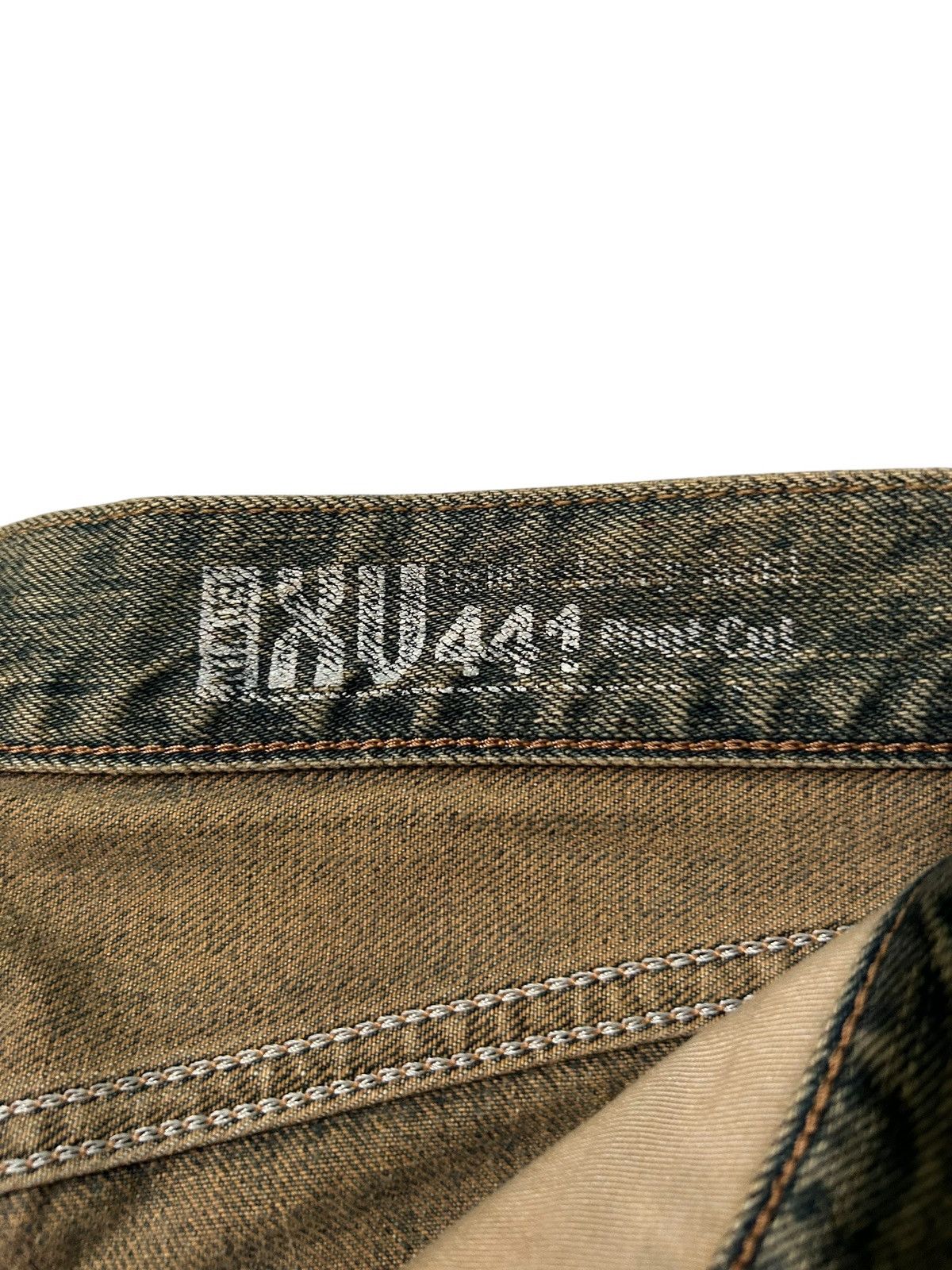 Edwin × Kapital × Vintage ☠️ Vintage Edwin IF SIX WAS NINE Inspired Rusty Flare Denim ☠️ Size US 32 / EU 48 - 4 Thumbnail