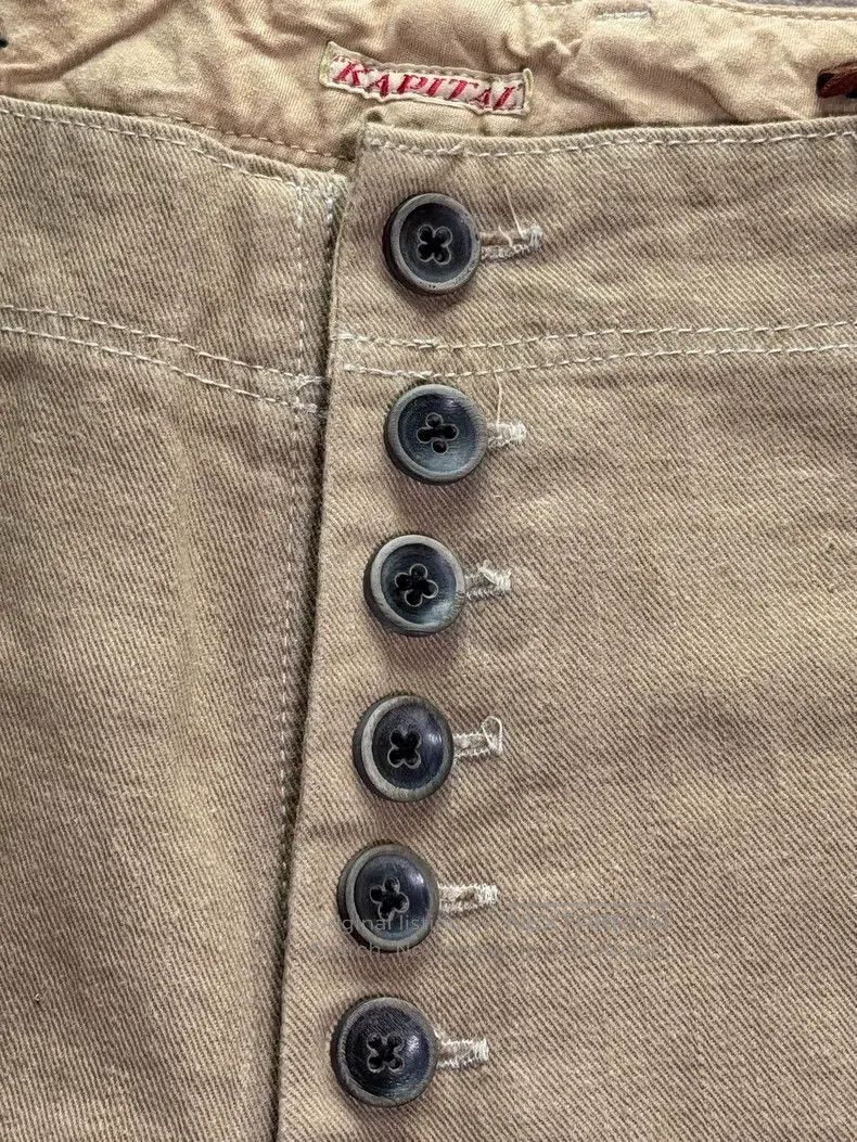 Kapital Kapital Size OS Multi-button equestrian trousers Size US 32 / EU 48 - 2 Thumbnail