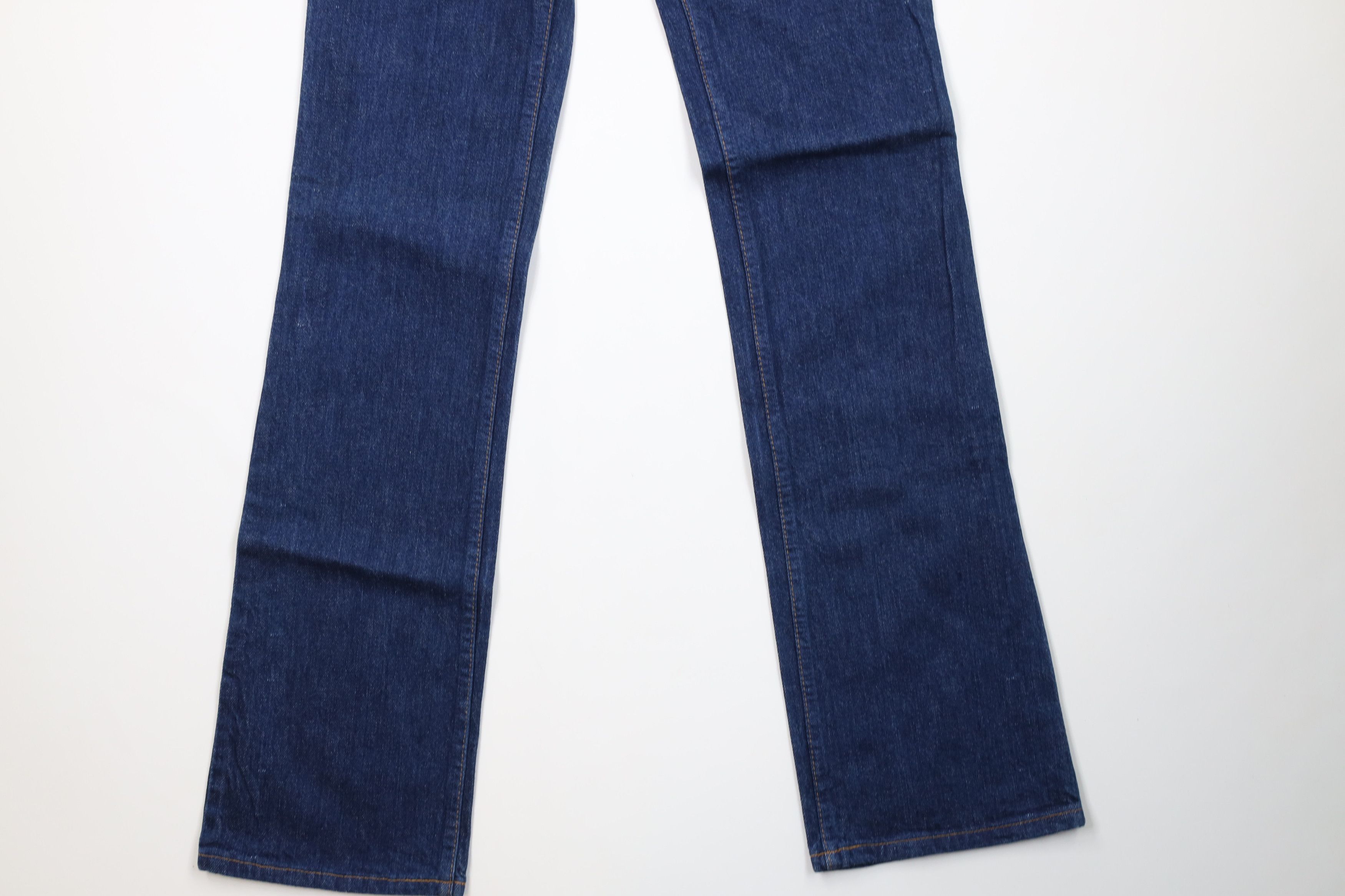 Vintage Vintage 70s Streetwear Flared Bootcut Denim Jeans Blue USA Size US 28 / EU 44 - 4 Thumbnail