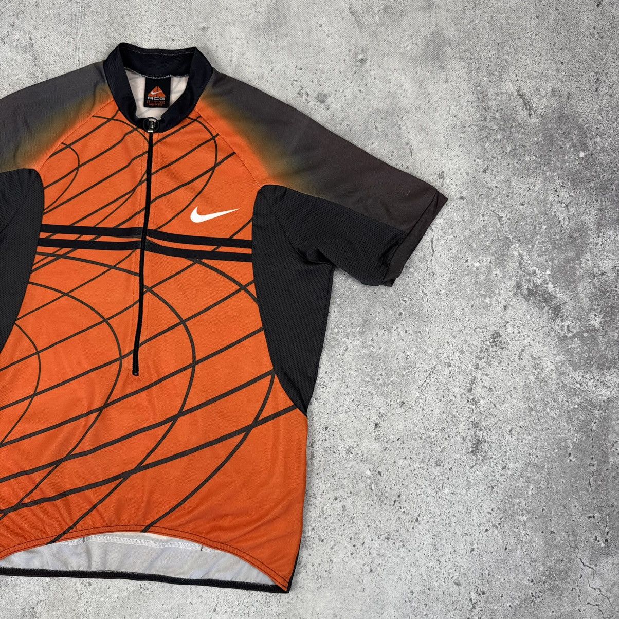 Nike ACG Vintage Nike ACG Cycling Jersey Shirt Made in USA 1/2 Zip Size US S / EU 44-46 / 1 - 3 Thumbnail