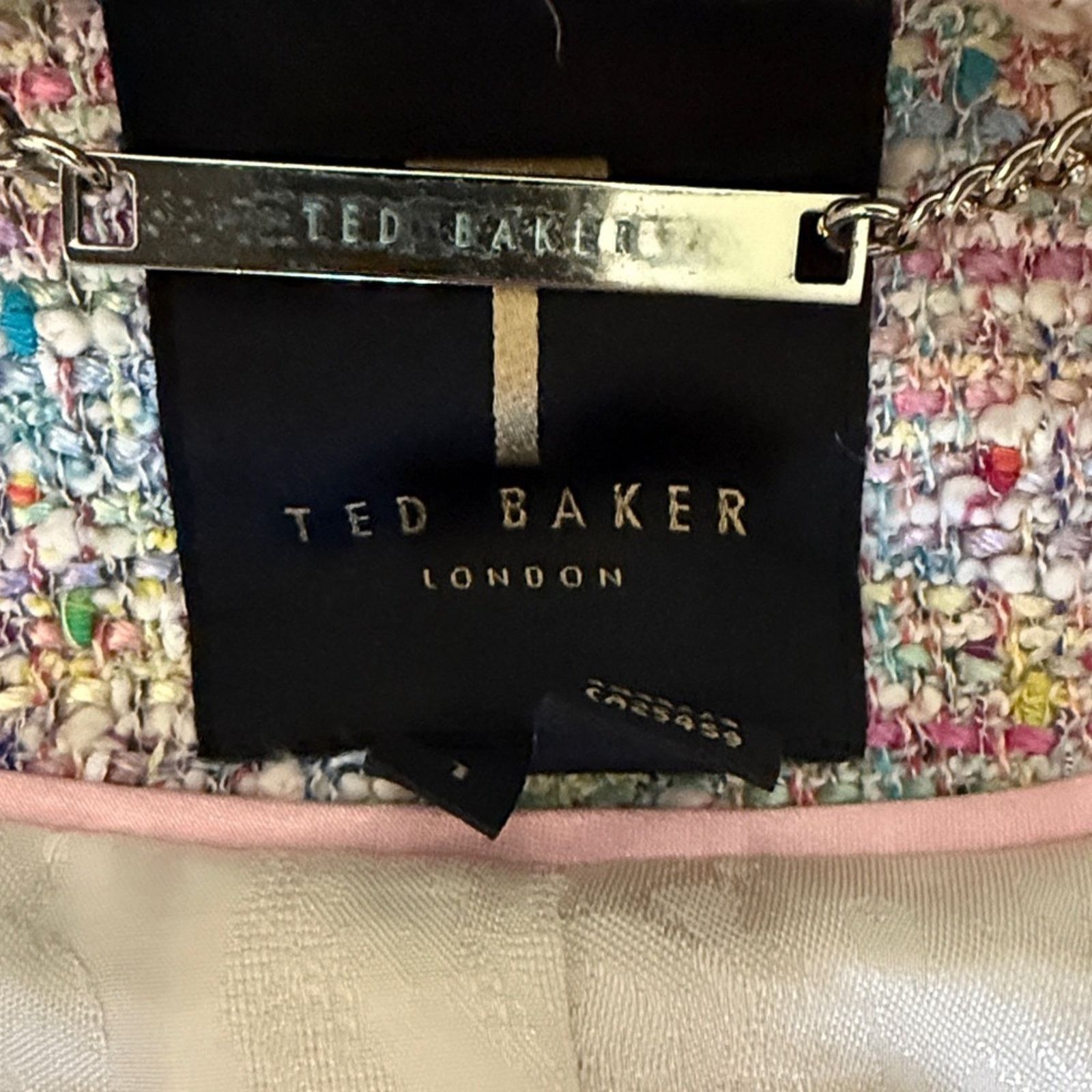Ted Baker Ted Baker Multicolor Tweed Blazer size 1 Size S / US 4 / IT 40 - 5 Thumbnail