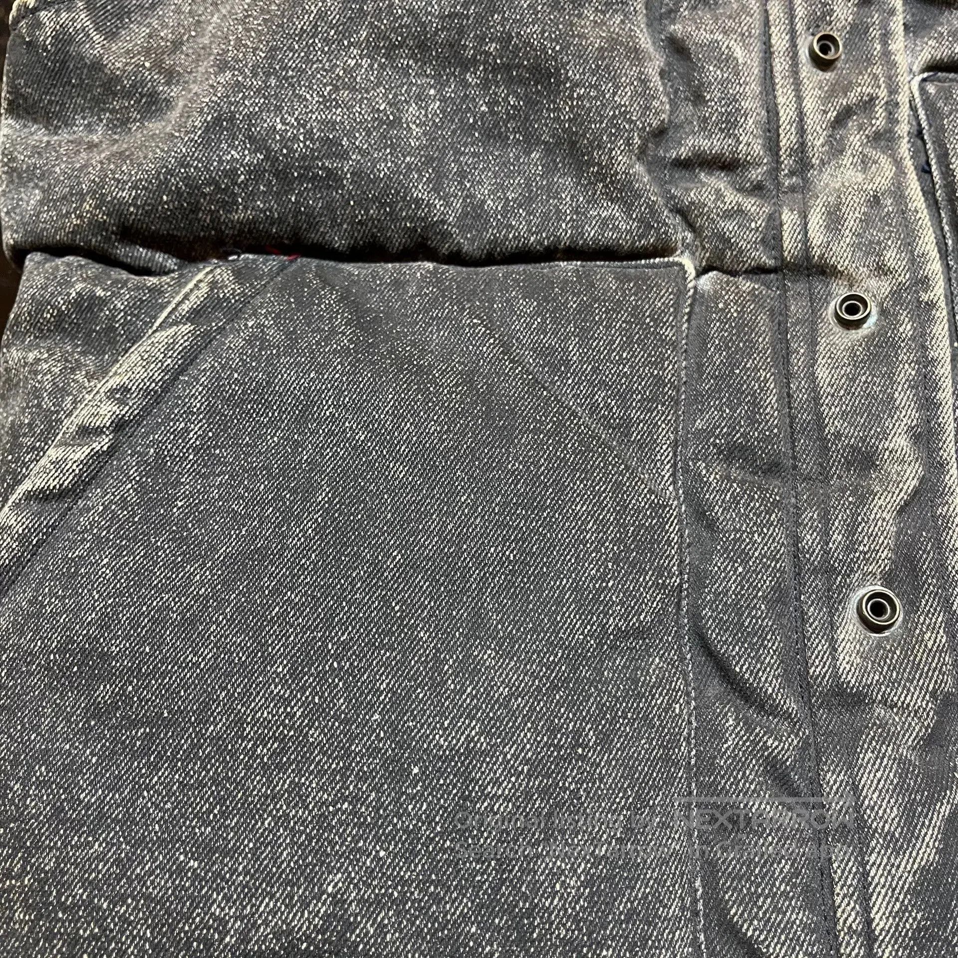 RRL Ralph Lauren rrl denim and suede sleeveless vest. Size US M / EU 48-50 / 2 - 5 Thumbnail