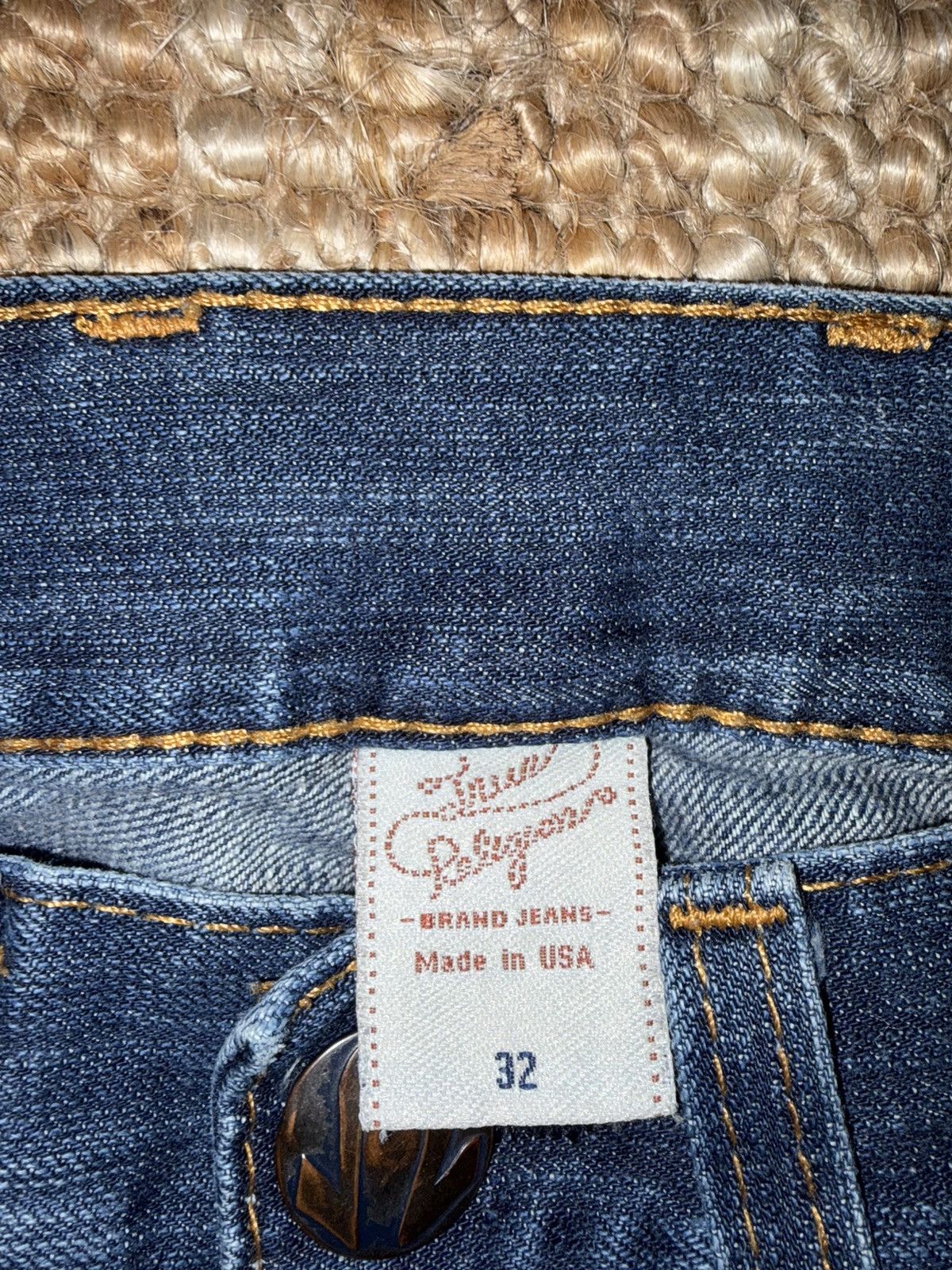True Religion Vintage 90s True Religion Denim Size 32" / US 10 / IT 46 - 3 Thumbnail