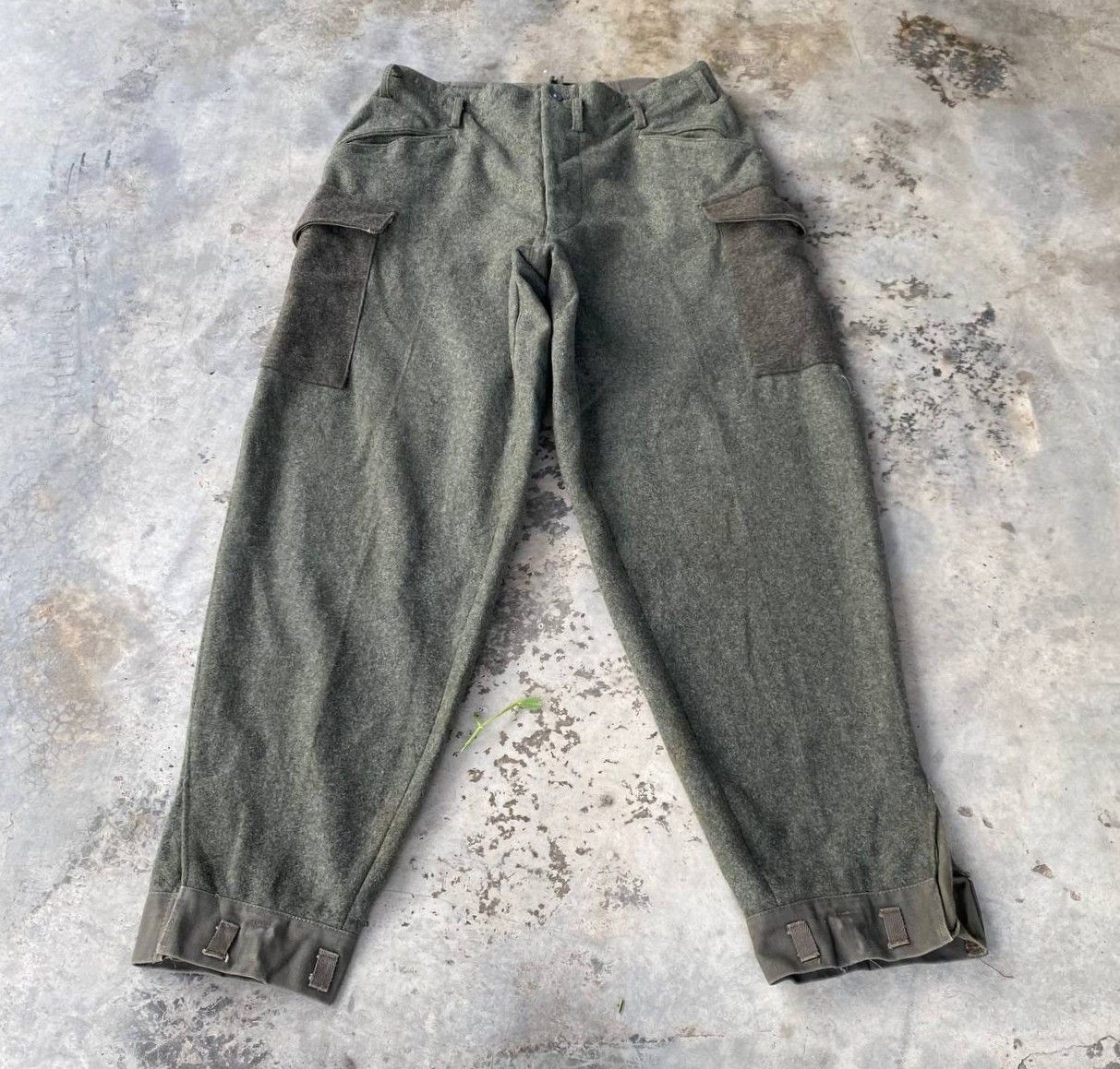 Vintage Extreme Rare Authentic WWI 1918 Military Wool Trousers Size US 34 / EU 50 - 7 Thumbnail