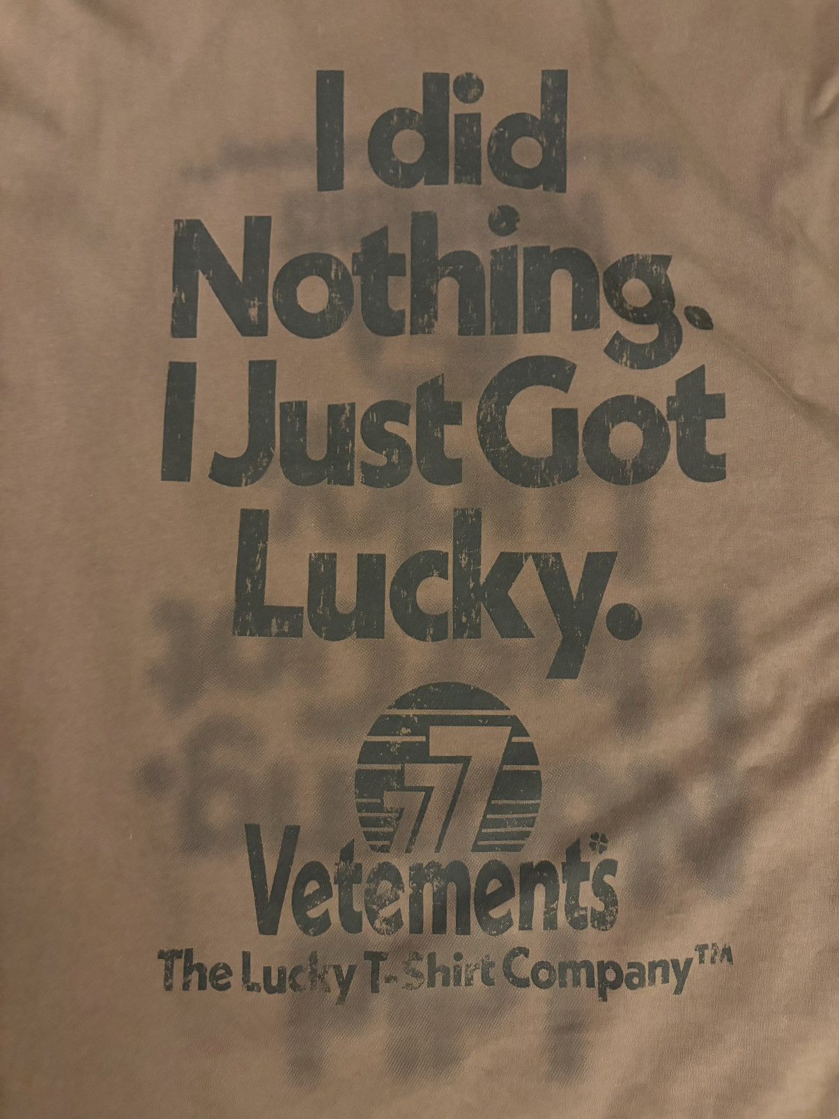 Travis Scott × Vetements Vetements x Travis Scott x Complex Con Lucky Tee Size US L / EU 52-54 / 3 - 3 Thumbnail