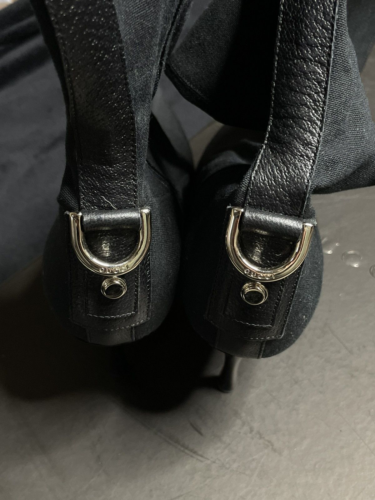 Gucci Gucci Black Knee High Boots Size 38,5 Size US 8.5 / IT 38.5 - 5 Thumbnail