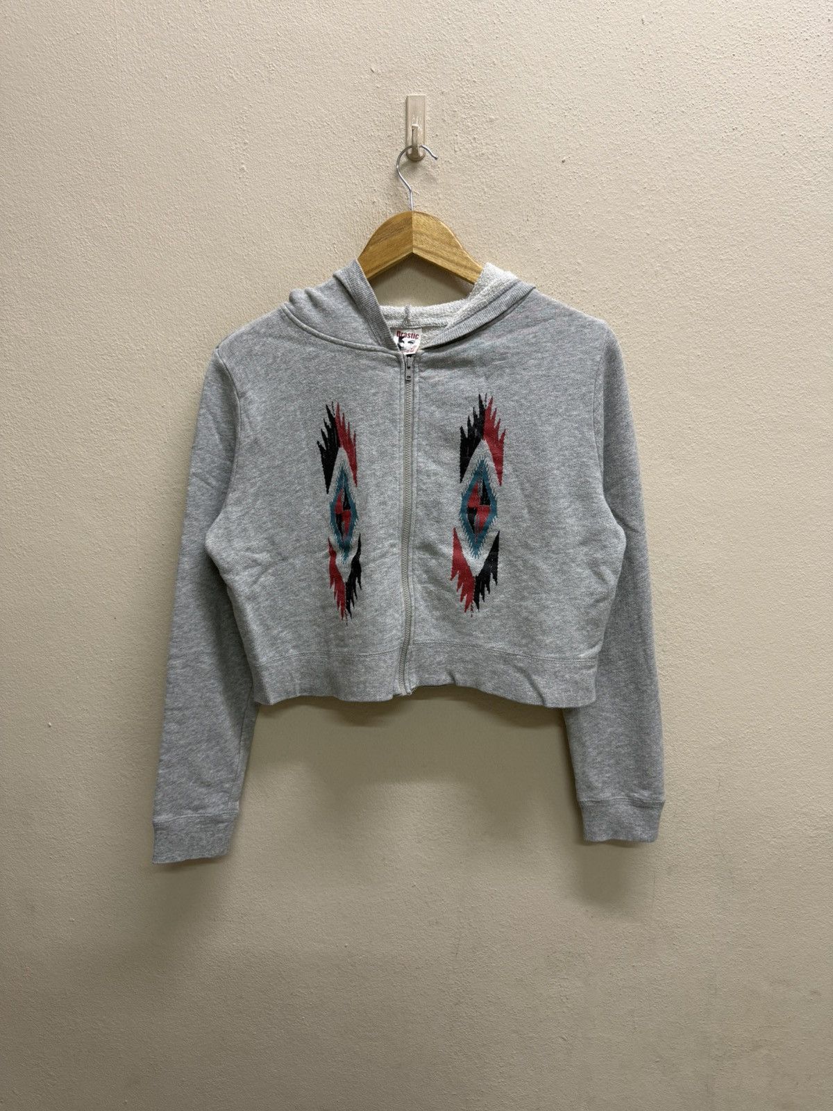 Native Drastic Slimming Aztec Ethnic patern crop top Zip Up Sweater Size M / US 6-8 / IT 42-44 - 14 Thumbnail