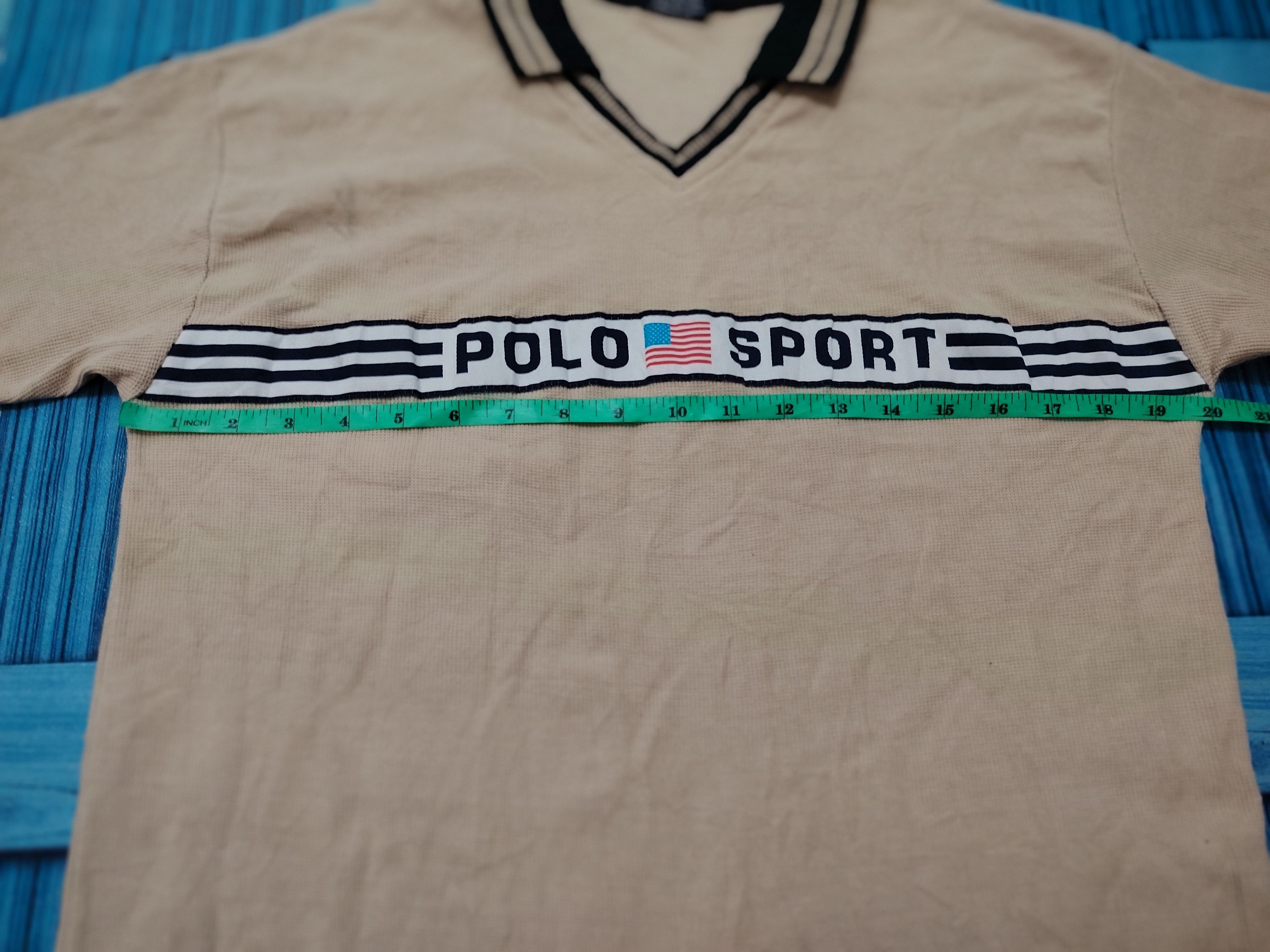 RRL Ralph Lauren Polo Sport Ralph Lauren USA Flag 90's tee Size US M / EU 48-50 / 2 - 13 Thumbnail
