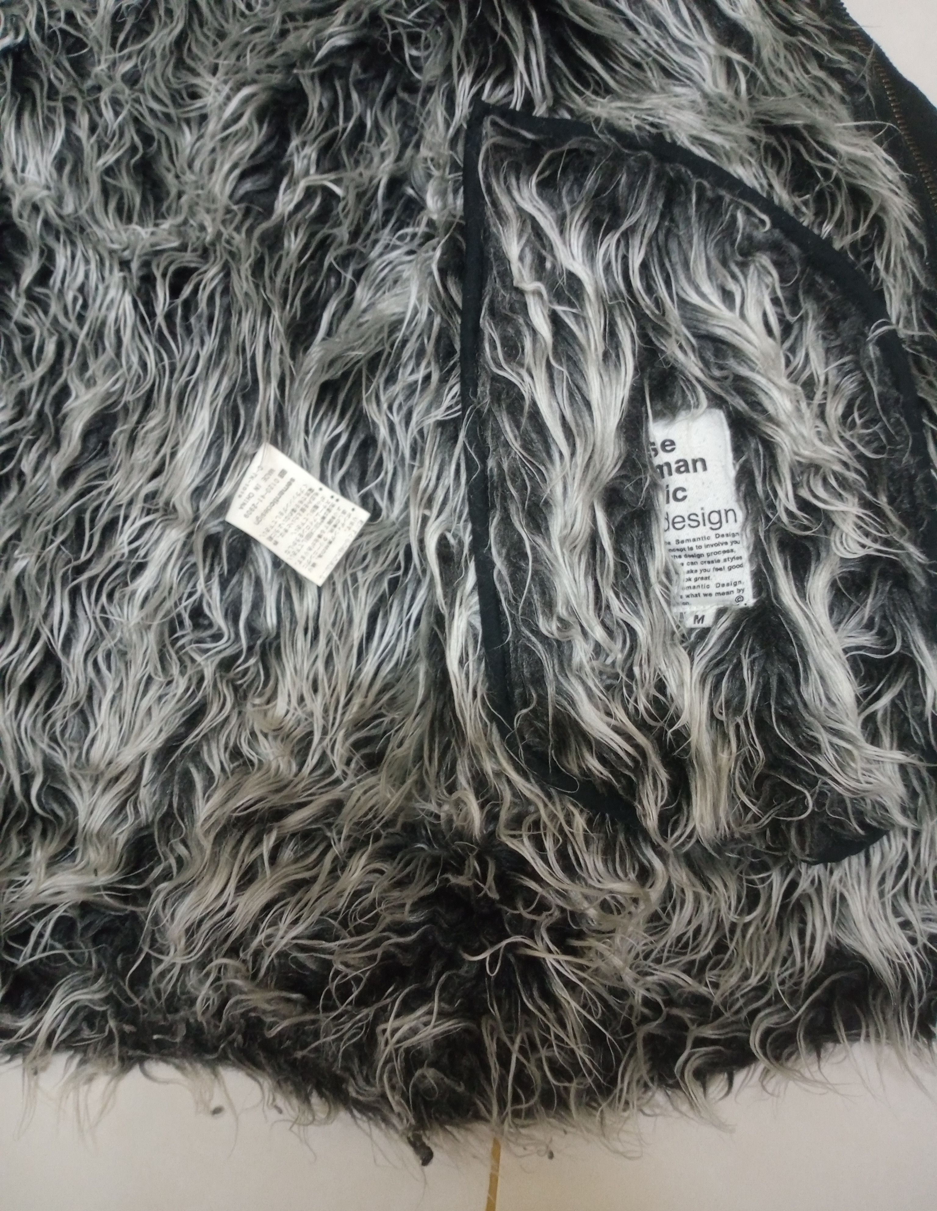 semanticdesign Rare Semantic Design Faux Fur Jacket Size US M / EU 48-50 / 2 - 14 Thumbnail